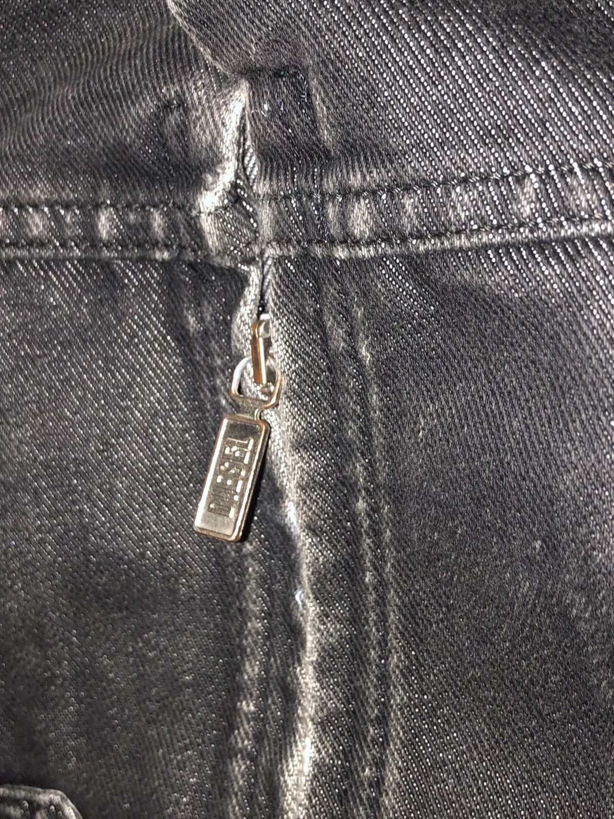 Diesel Denim Jackets Diesel black denim jacket