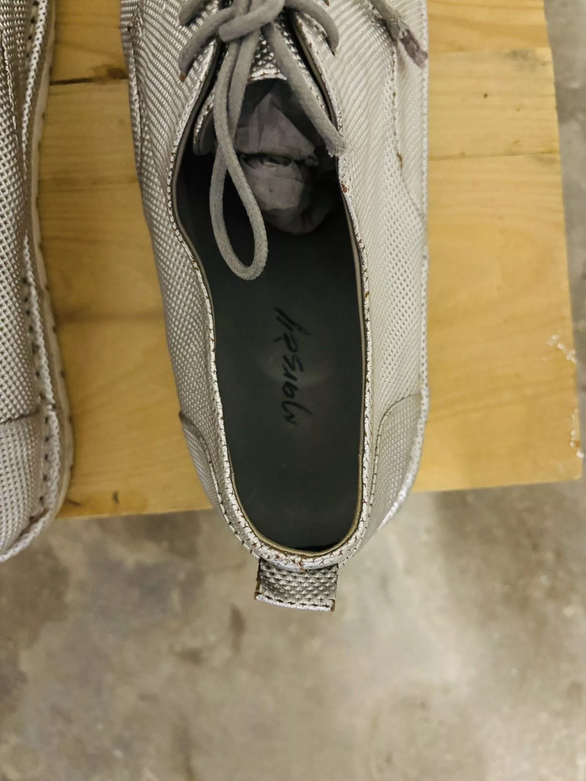Marsell Low Top Sneakers Marsell Sneaker Silver