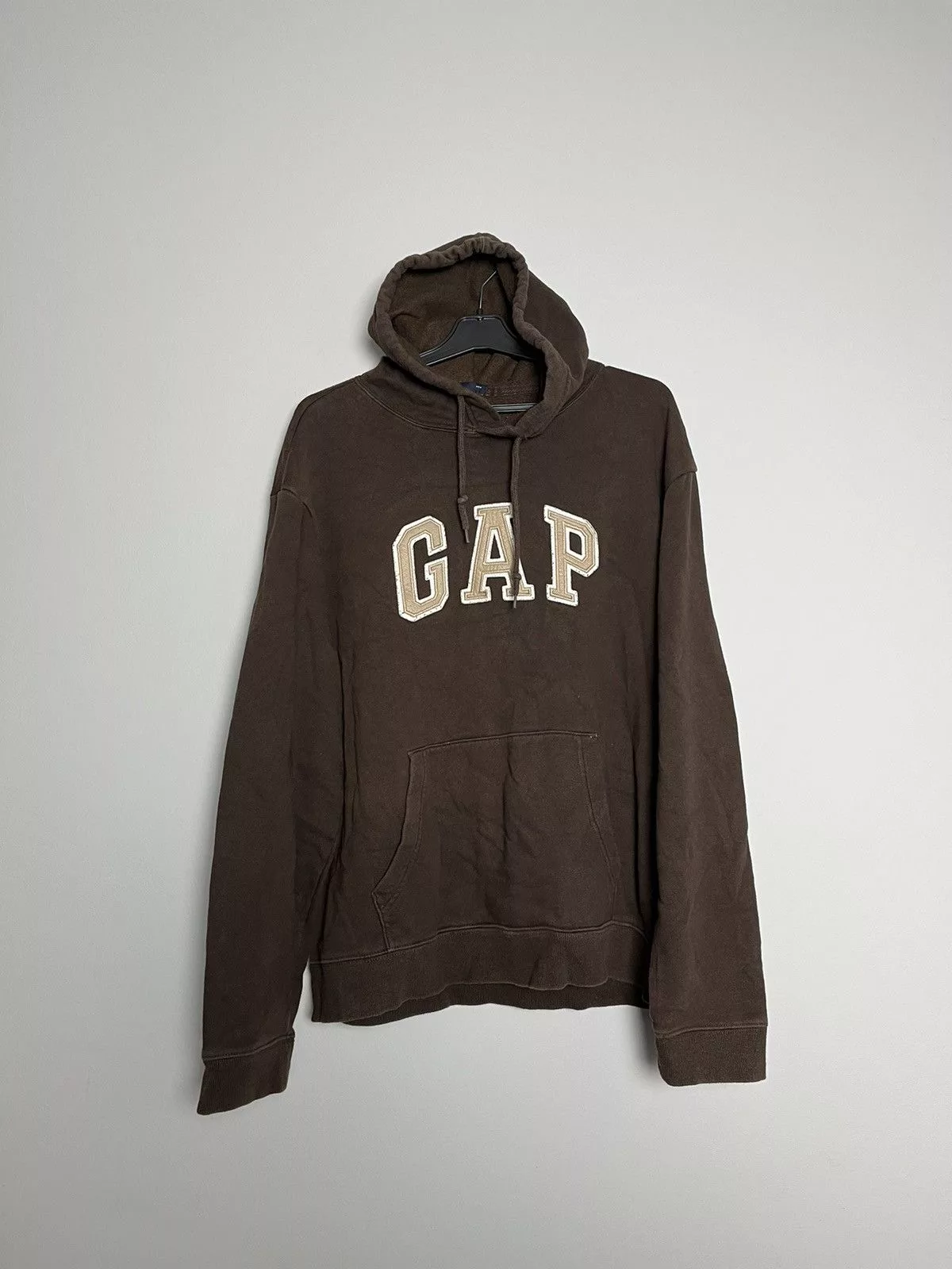 Gap Sweatshirts Hoodies Gap × Vintage Vintage y2k gap hoodie Travis Scott brown Streetwear