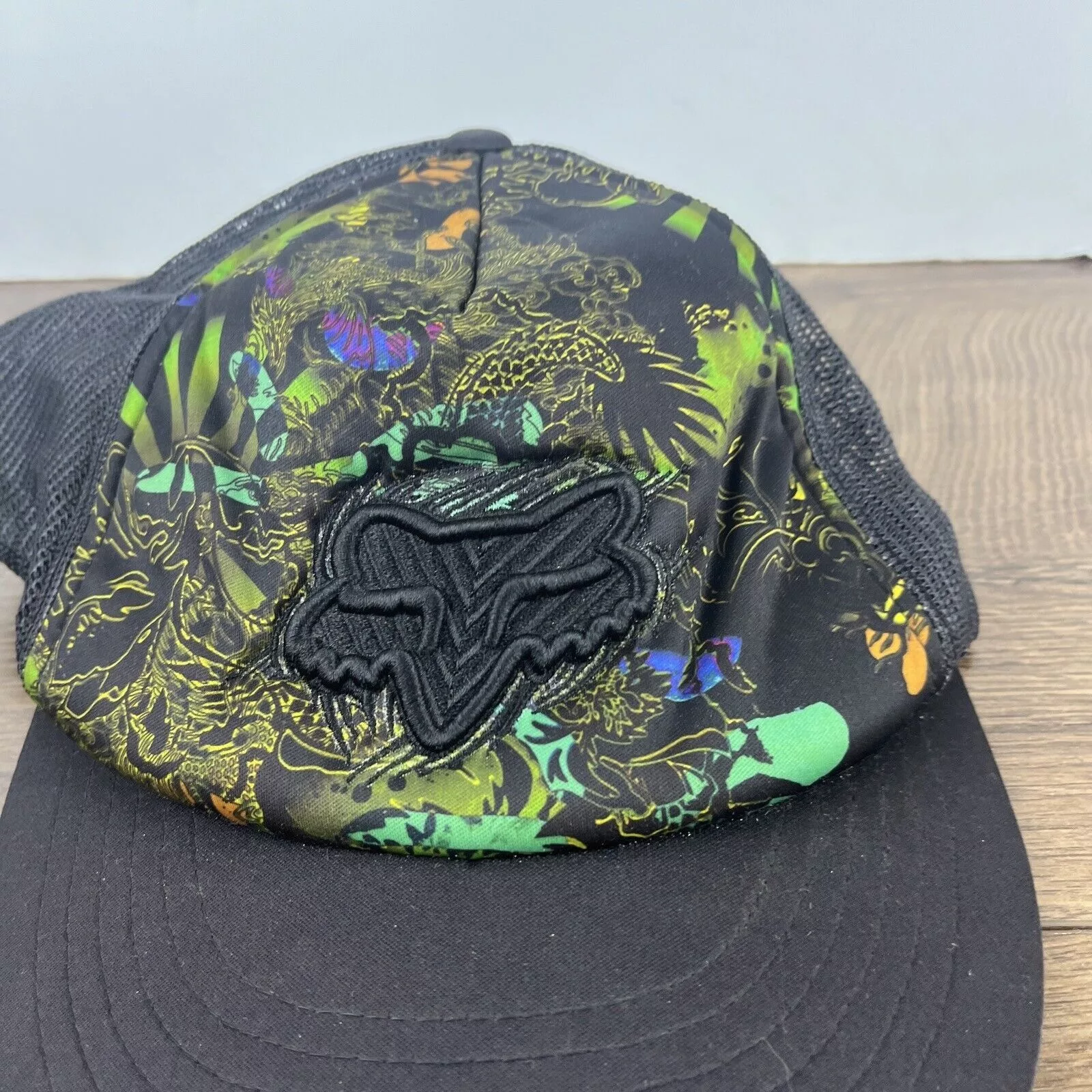 Fox Racing Hats Fox Racing Fox Snapback Hat Fox Black Hat Adjustable Adult Size Black H