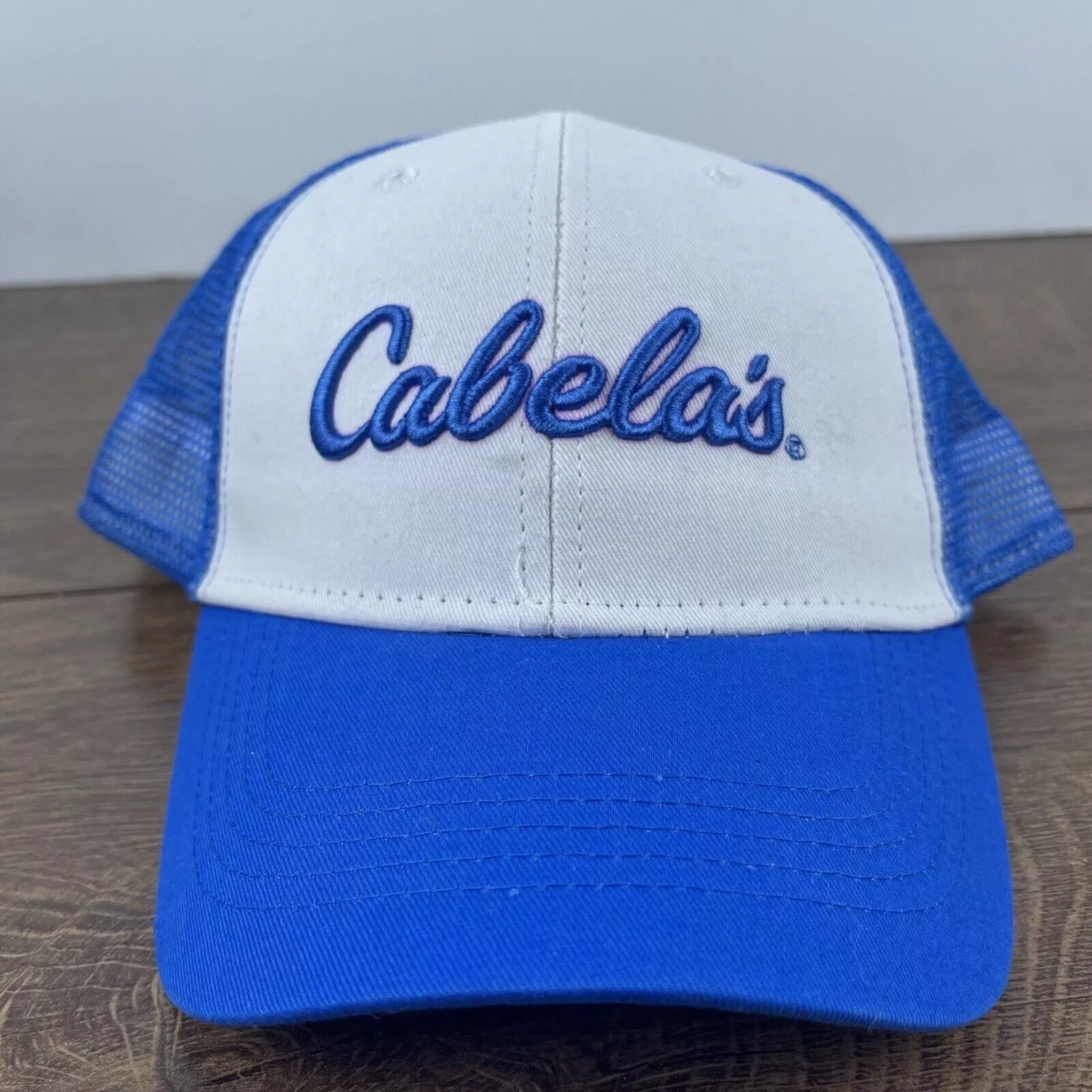 Other Hats Other Cabela's Snapback Hat Cabela Blue White Cap Hat Adjustable H