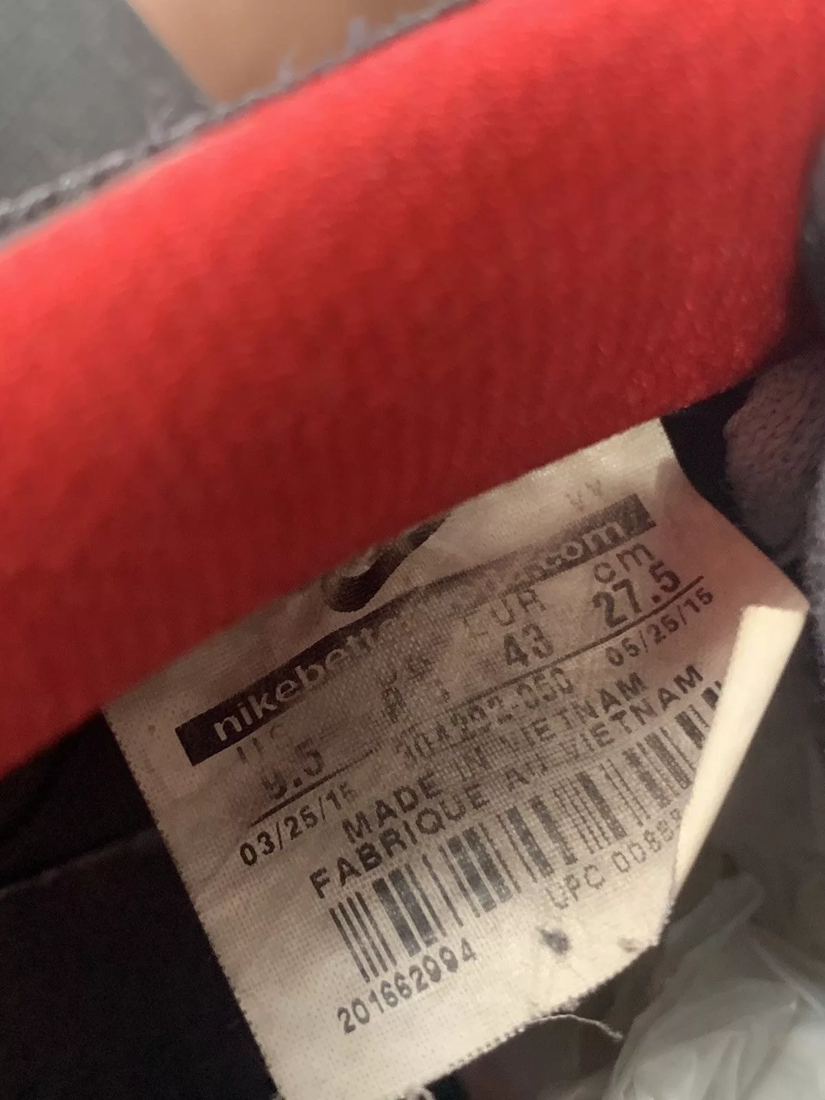 Nike Low Top Sneakers Nike Dunk Low Pro Sb Black Cement '15 Gray