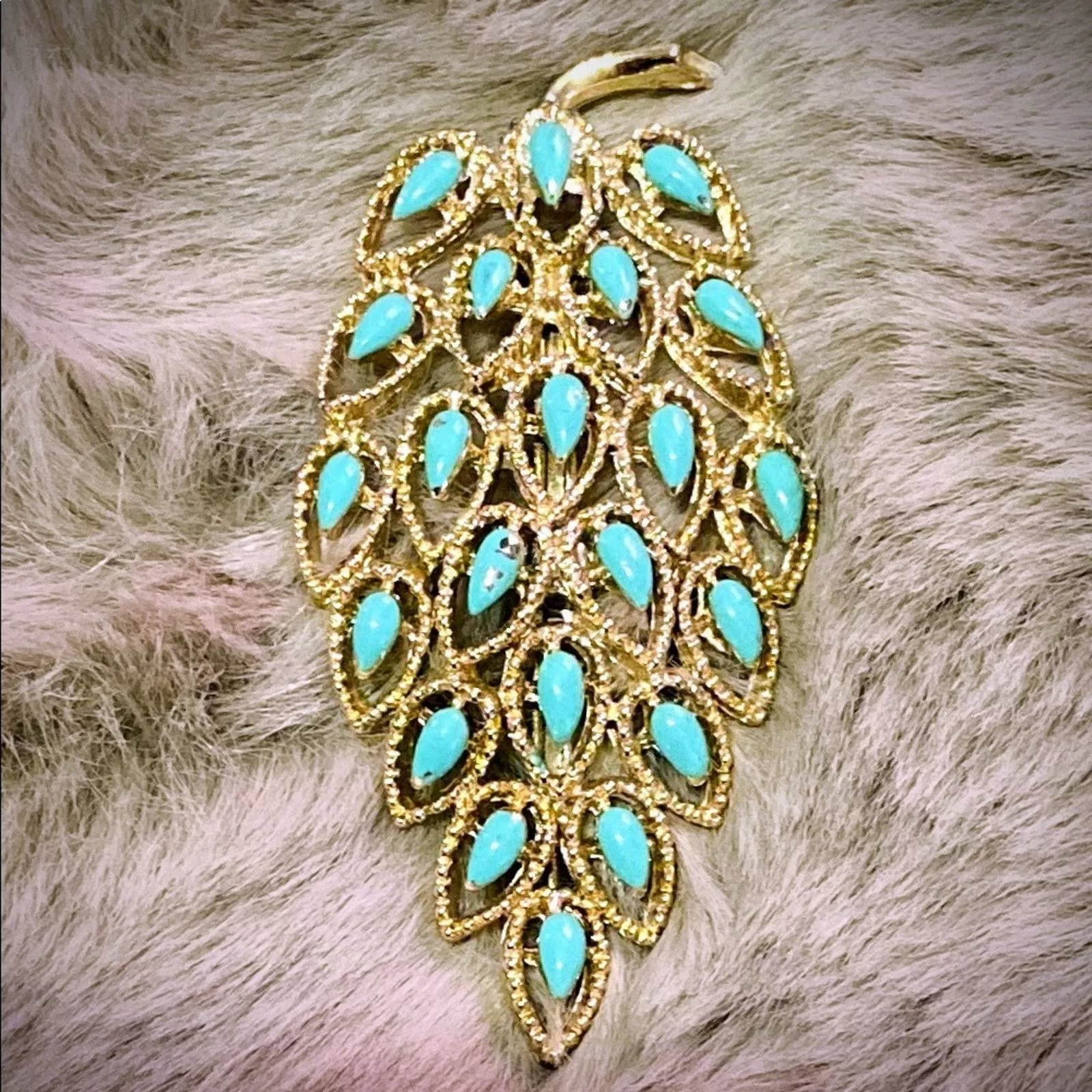 Other Brooches Other Gorgeous Gerry’s Leaf Brooch Green