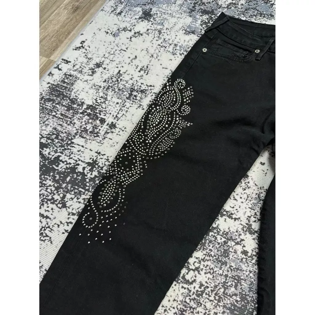 True Religion Jeans Black Size 30