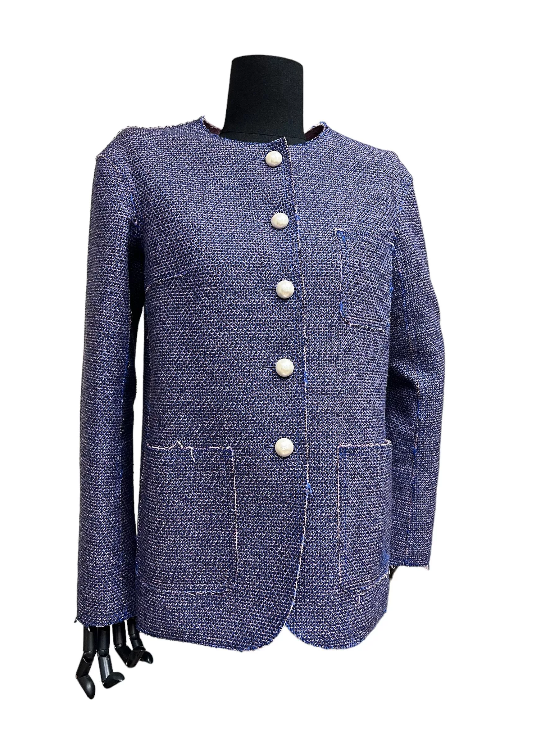 Chanel Jackets Chanel Pearl button jacekt Multi
