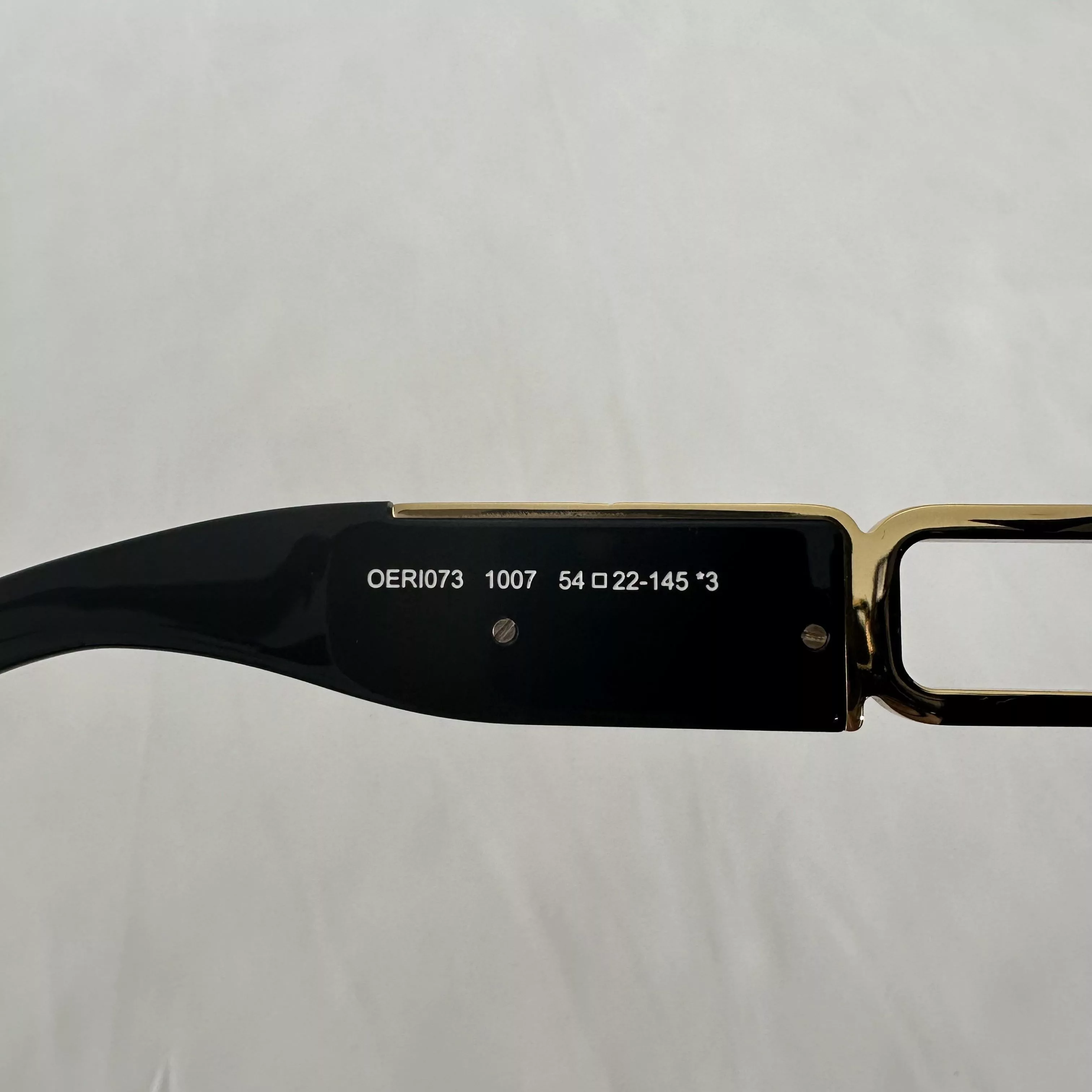 Off-White Sunglasses Off-White OFF WHITE Boston Rectangular Frame Sunglasses BLACK