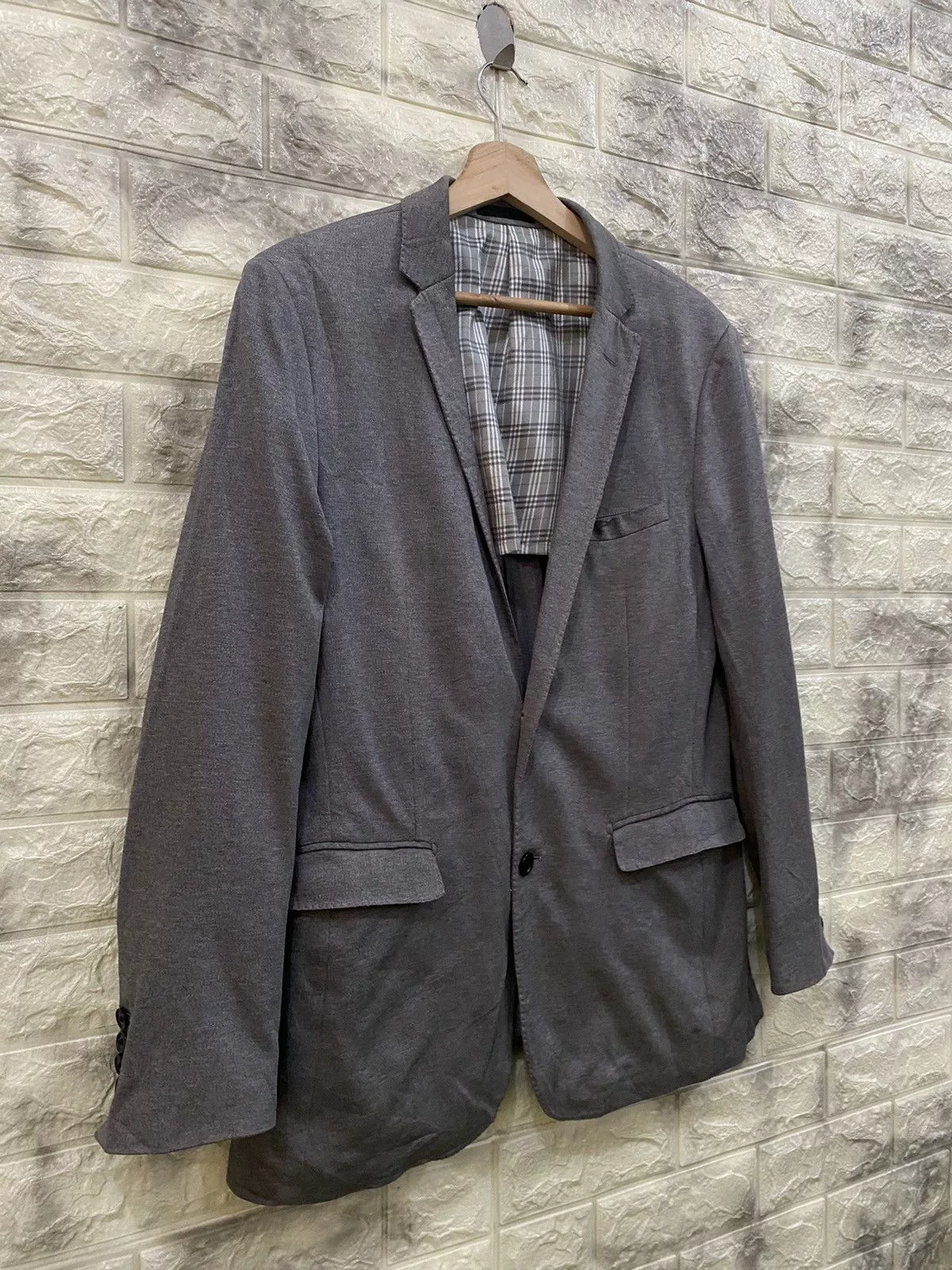 Burberry Jackets Burberry Black Label Cotton Jacket Gray
