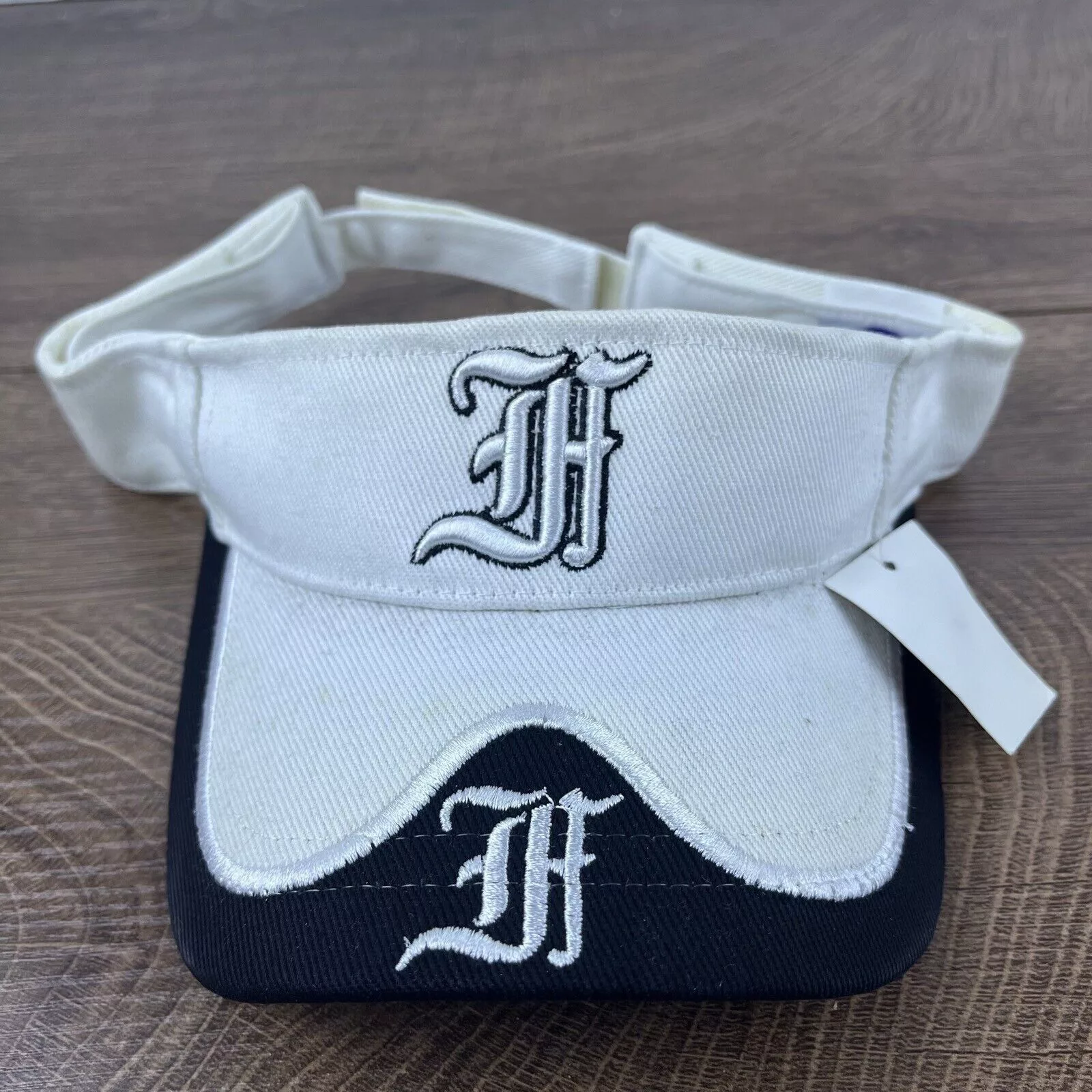 Other Hats Other Houston Visor Hat White Cap Houston Hat Adjustable Hat White