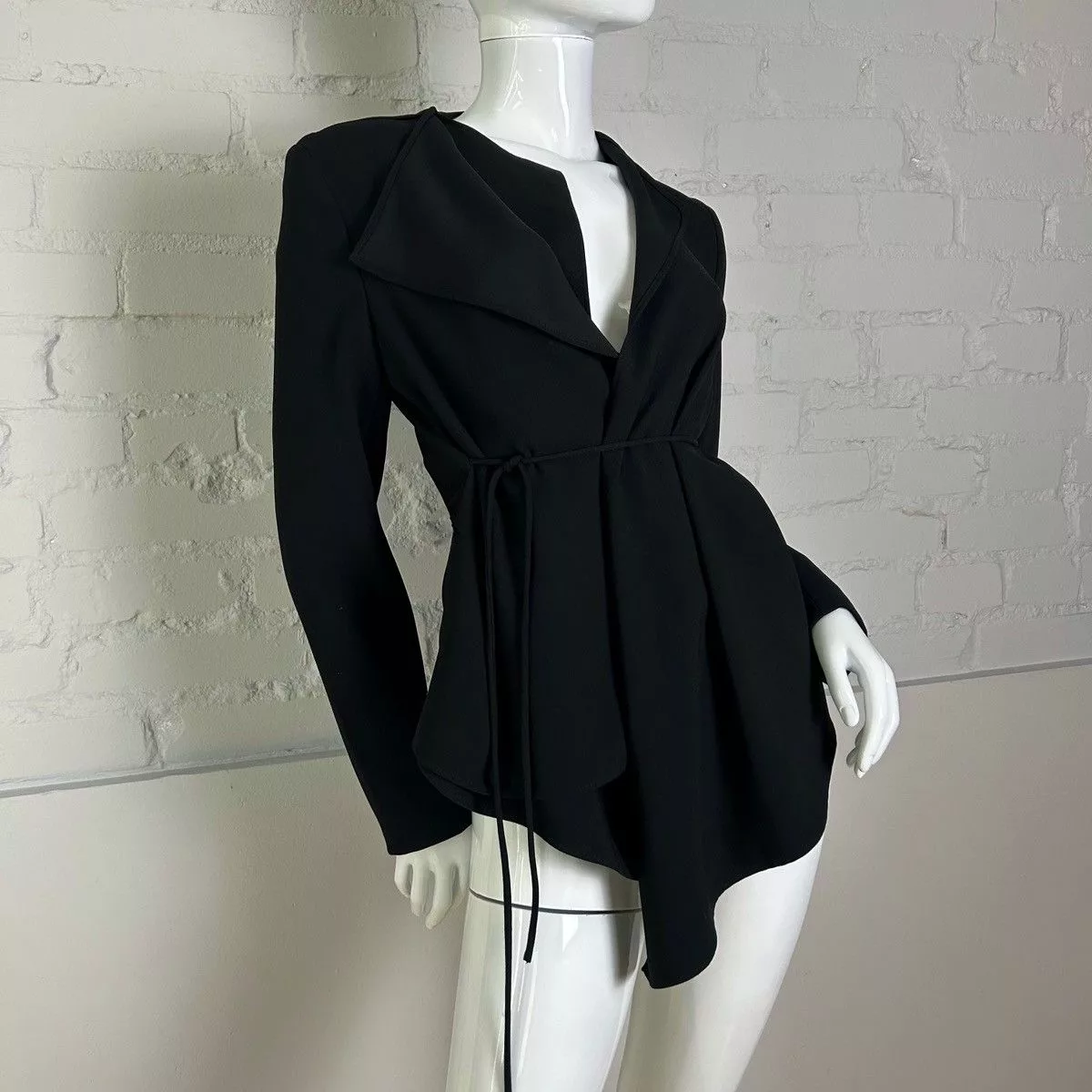 Vintage Jackets Vintage asymmetric jacket Black Avant-Garde