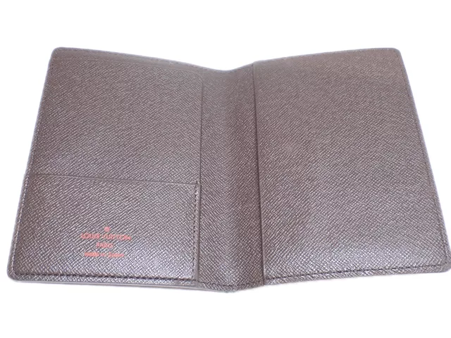 Louis Vuitton Wallets Louis Vuitton Damier Ebene Brown Passport Holder