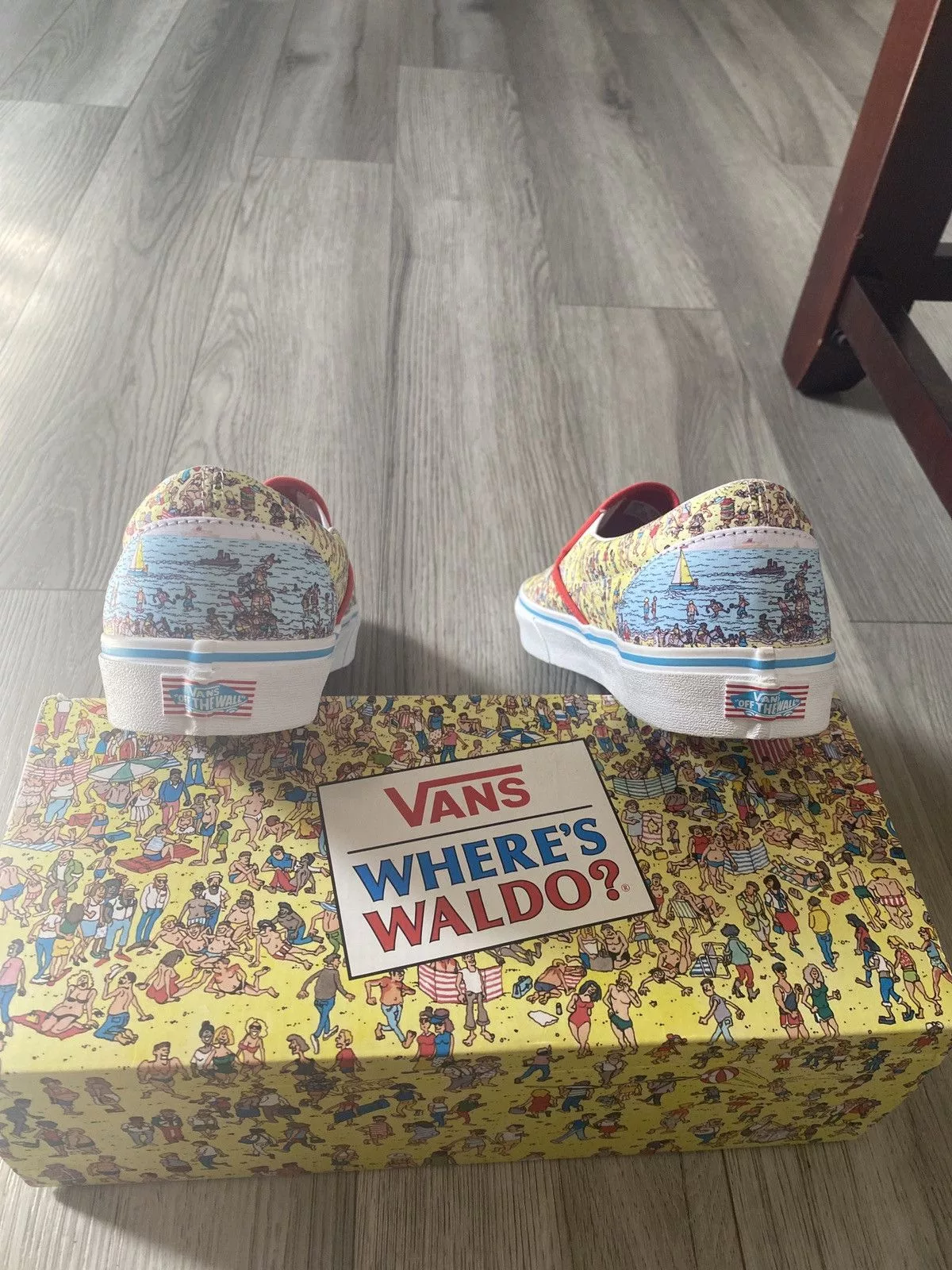 Vans Slip Ons Vans (Where’s Waldo) beach colour way Multi