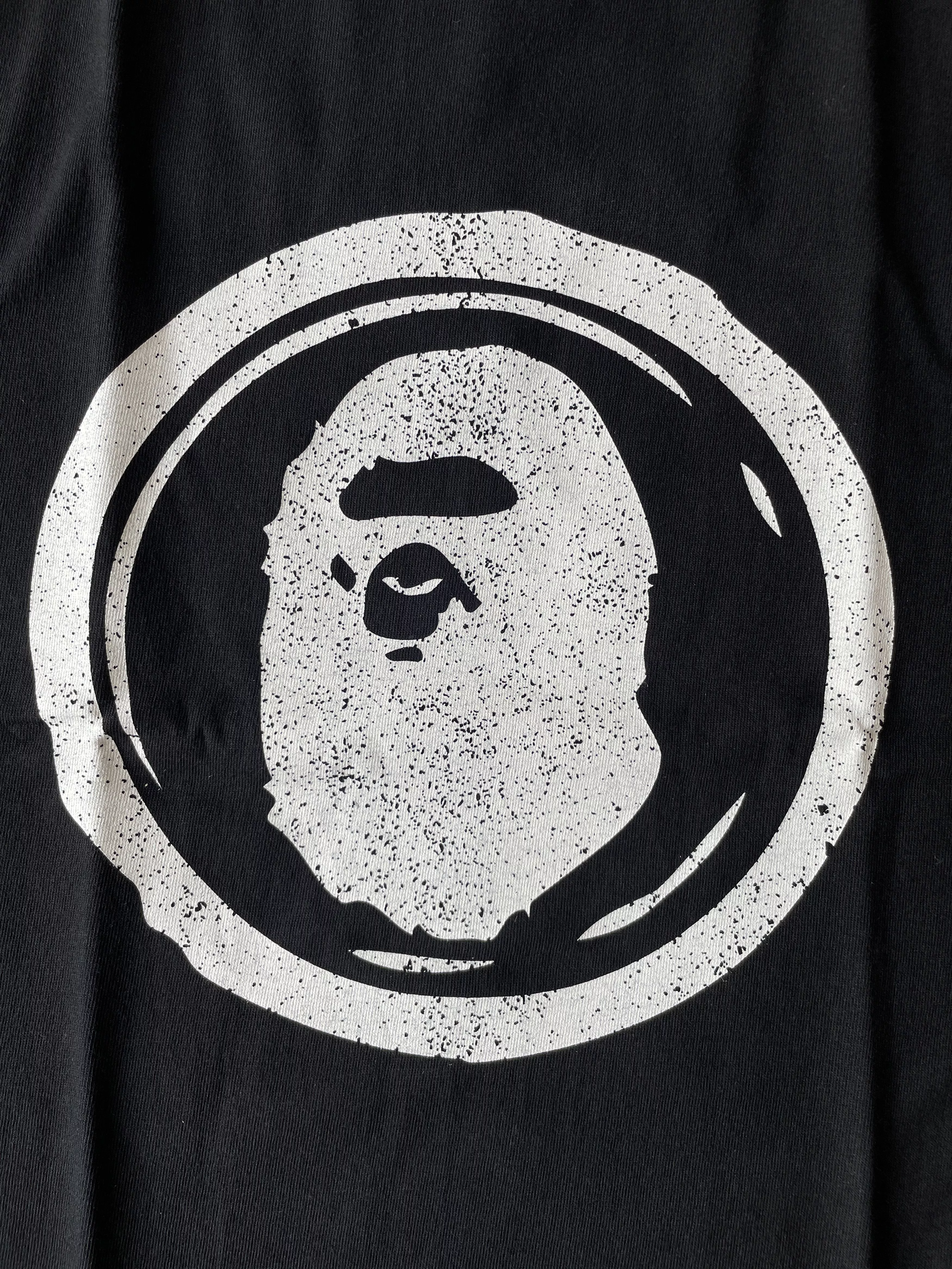Bape Short Sleeve T Shirts BAPE JAPANESE SEAL TEE Black