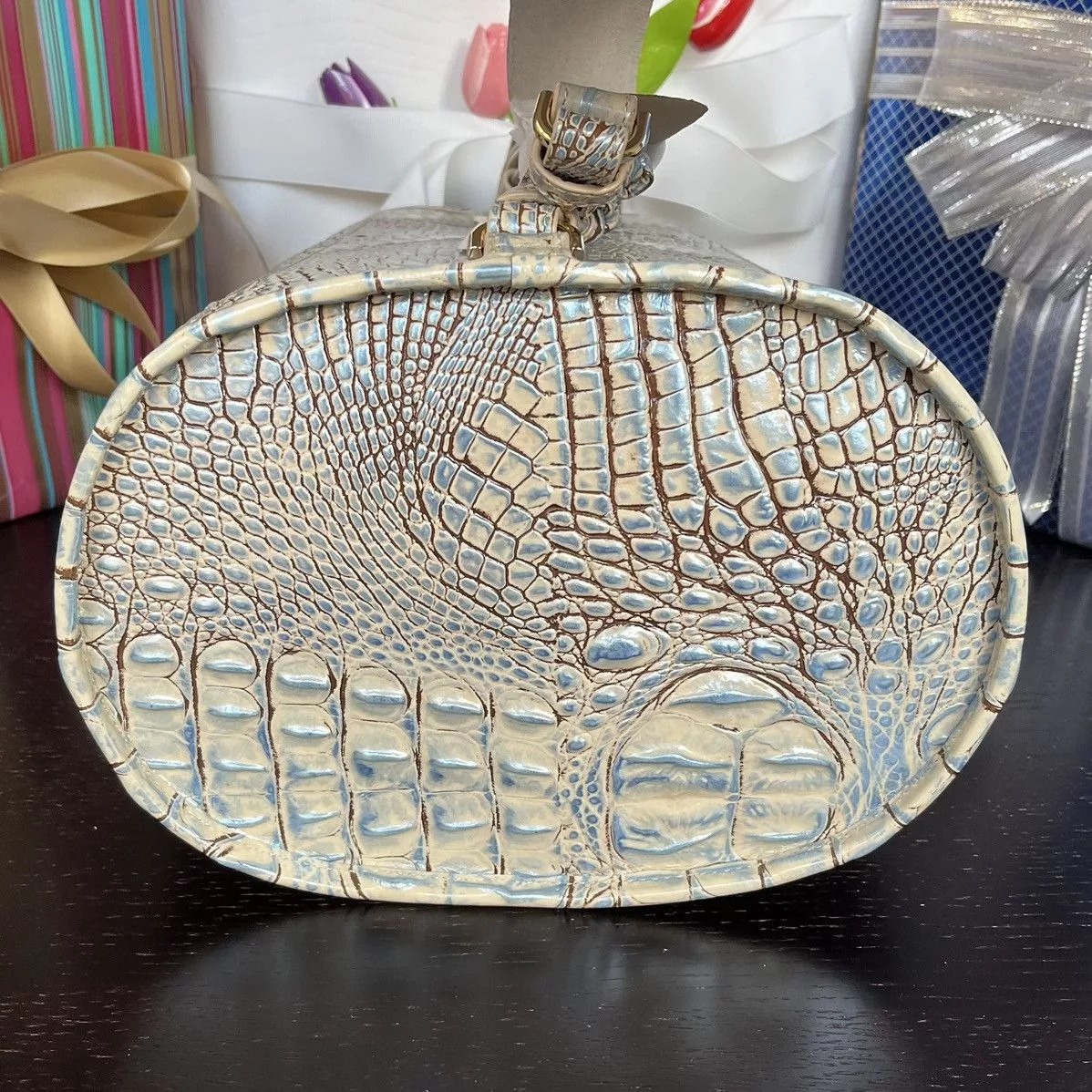 BRAHMIN Shoulder Bags BRAHMIN Allie Sling Bag Blue