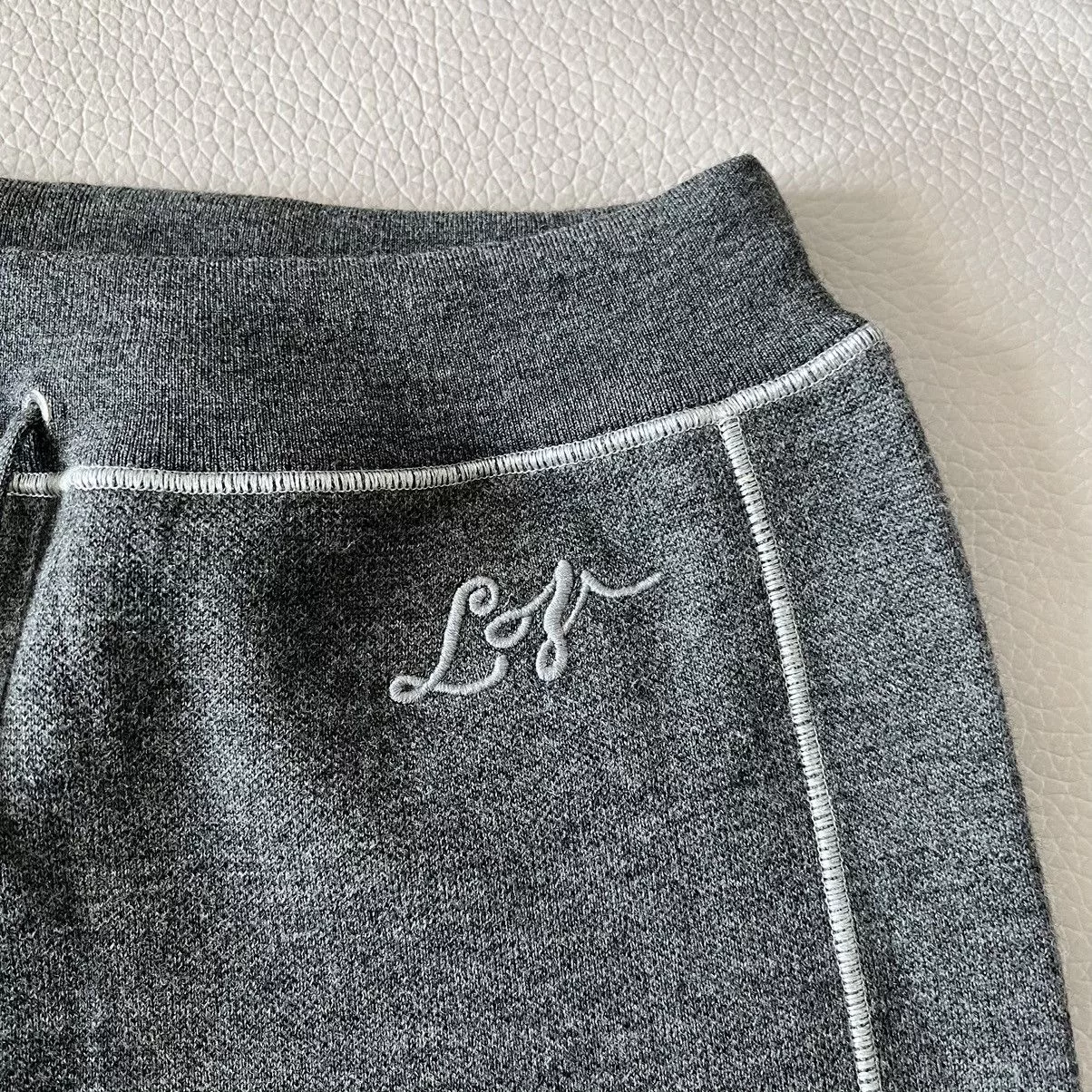 Louis Vuitton Sweatpants Louis Vuitton Grey Cotton Wool Mixed Sweatpants Gray
