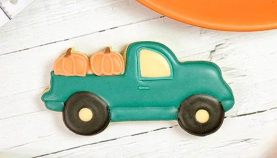 Pumpkin Truck 4" Cookie Cutter