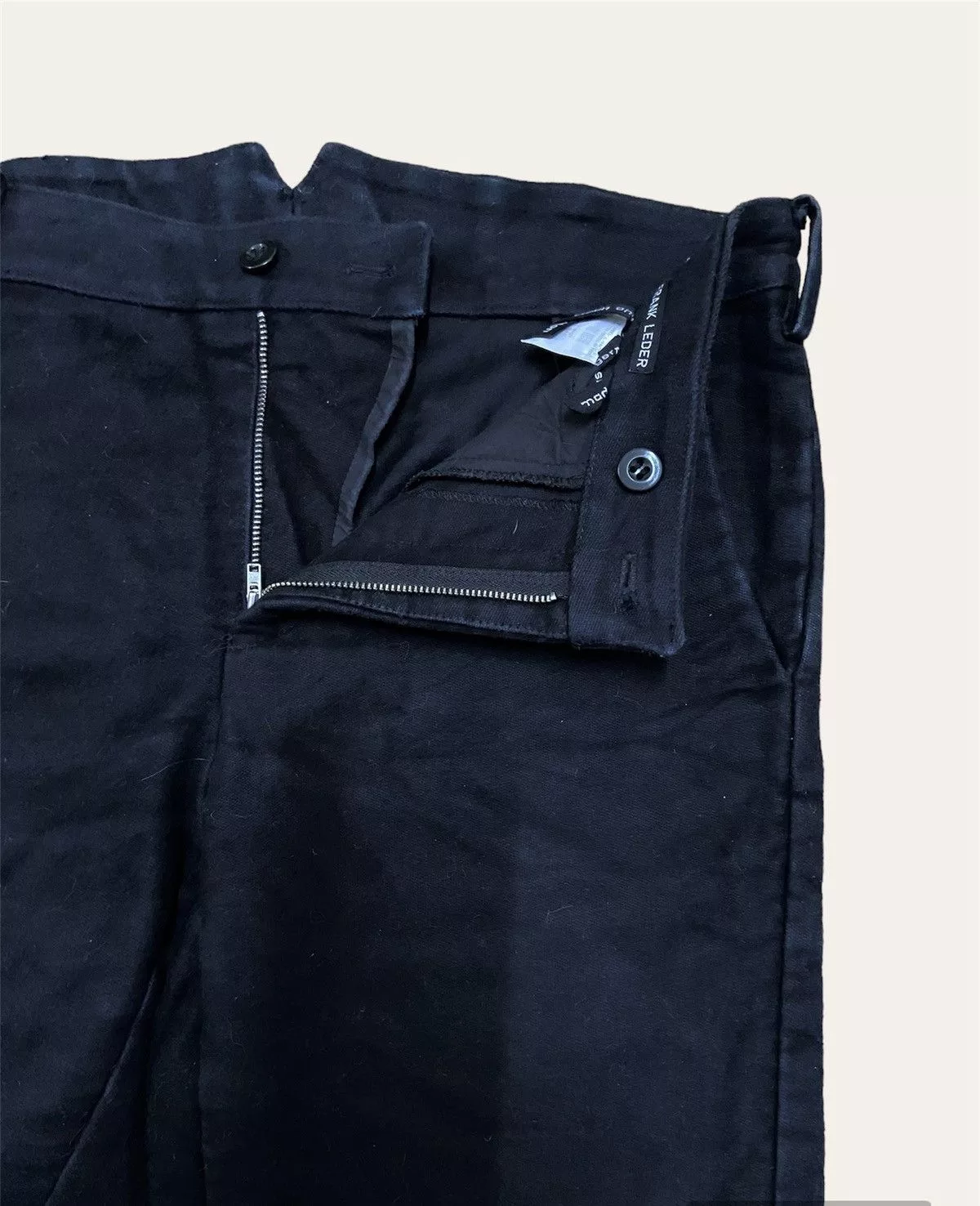 Frank Leder Casual Pants FRANK LEDER WORKING PANTS Black