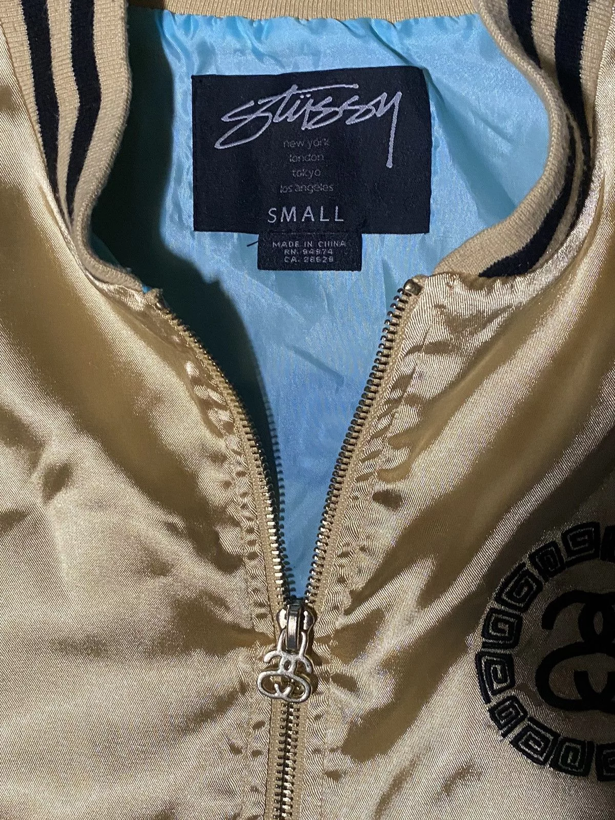 Stussy Light Jackets Stussy Gold Jacket