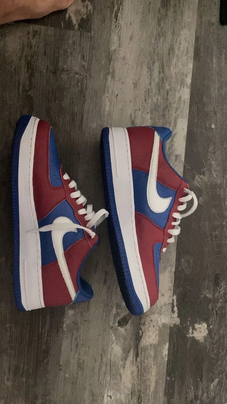 Nike Low Top Sneakers Nike Custom Af1 Red