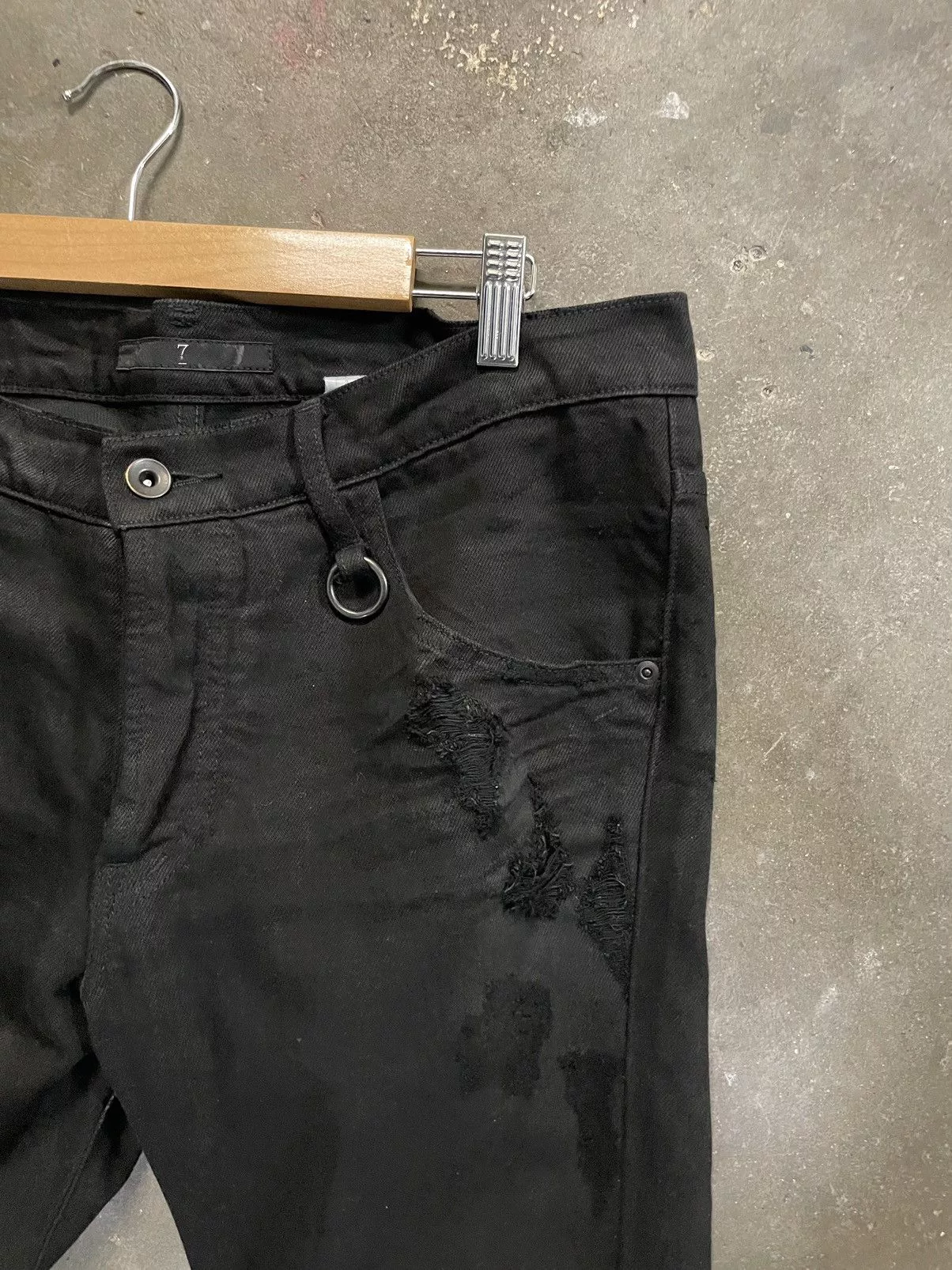Julius Denim Julius neurbanvolker denim pants Black