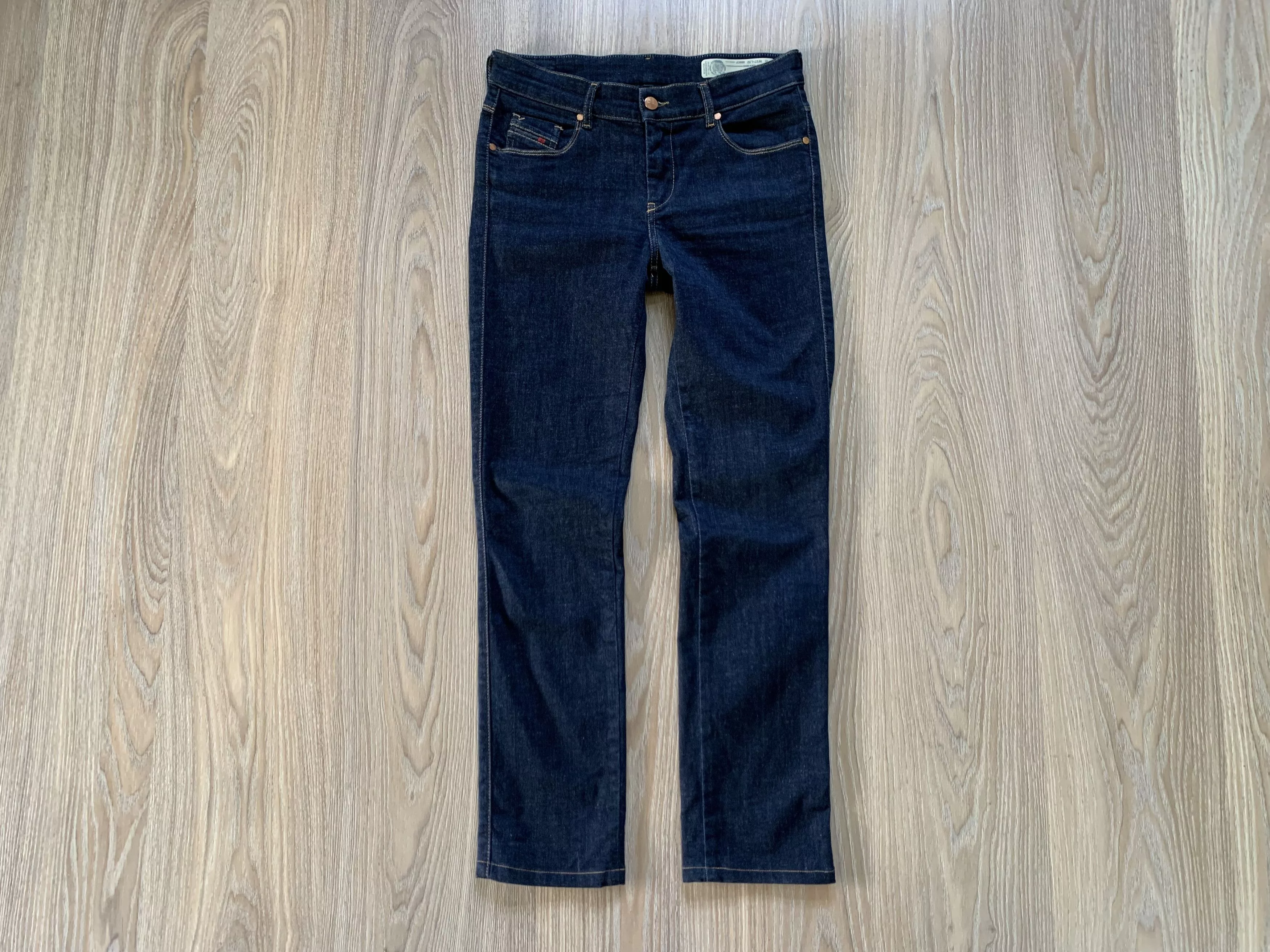 Diesel Jeans Diesel Sandy Womens Denim Stretch Jeans Blue Streetwear