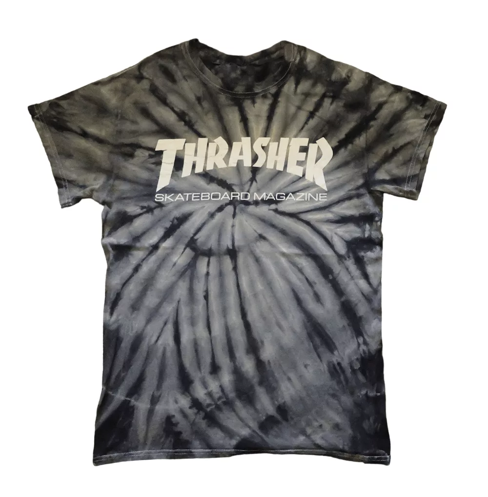 Thrasher Short Sleeve T Shirts Thrasher Magazine Tie-Dye Multi