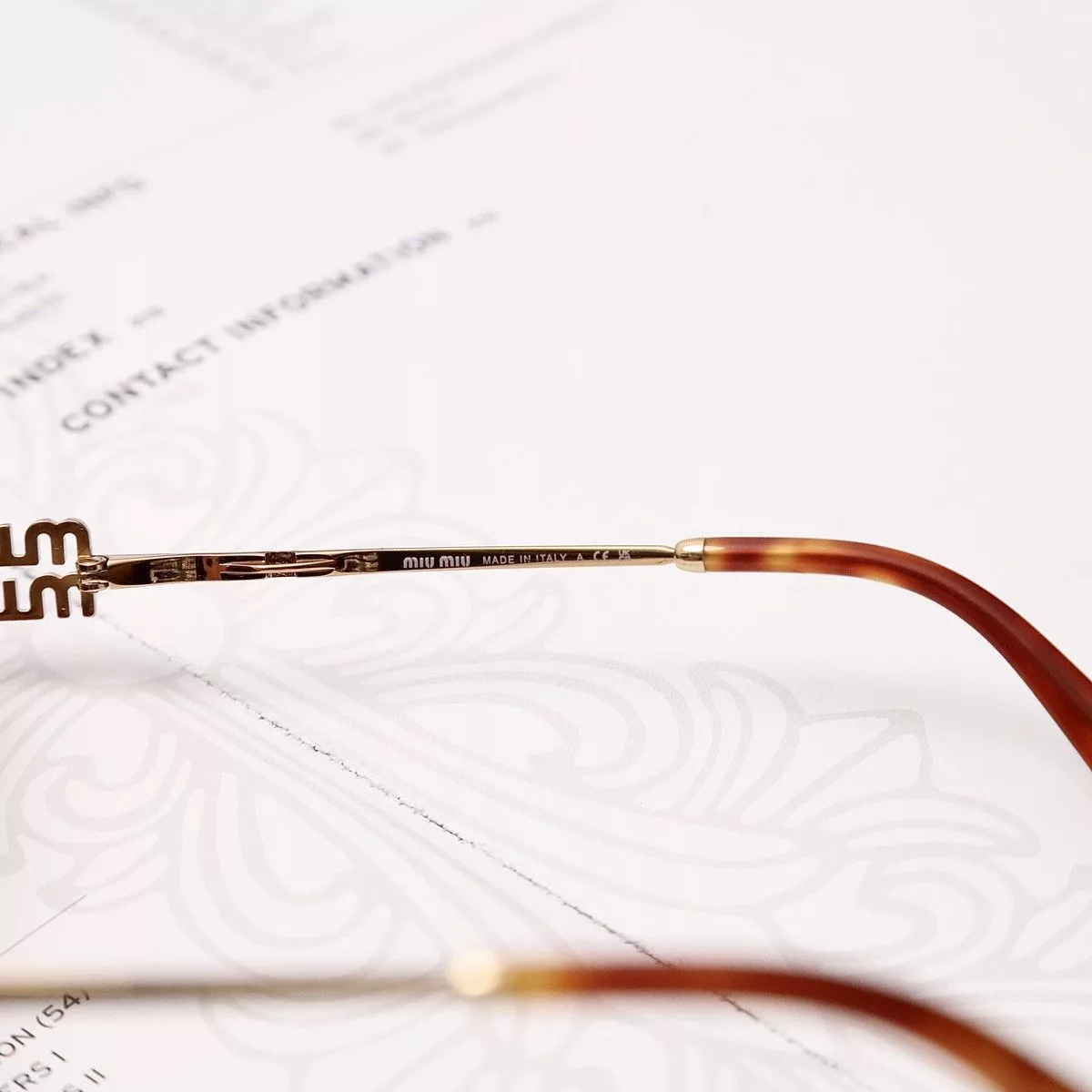 Miu Miu Sunglasses MIU MIU 0MU 52YS SUNGLASSES Multi