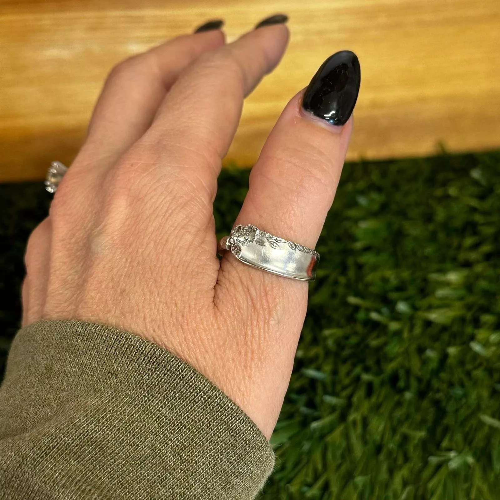 Handmade Rings Handmade Ring size 11 Silver
