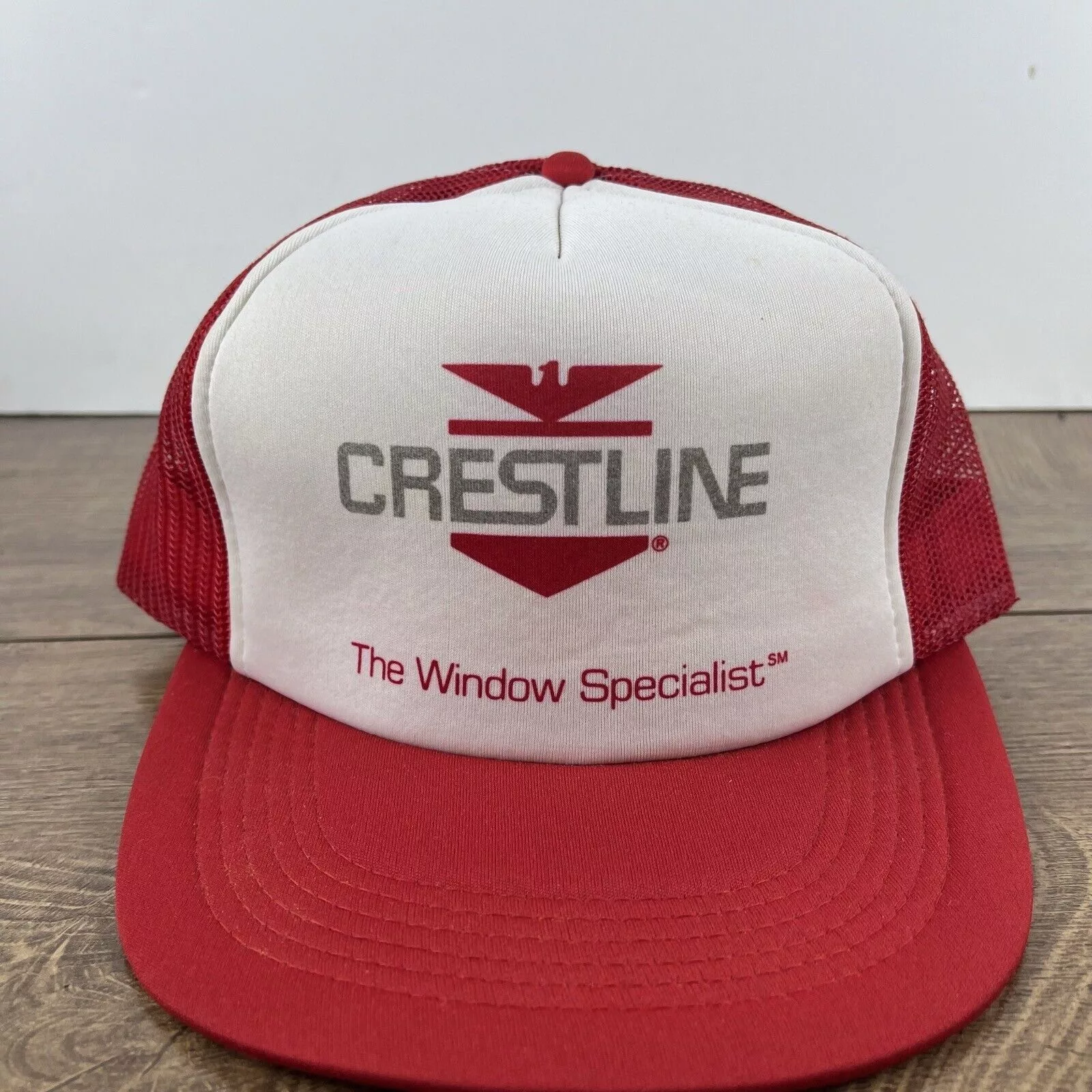 Other Hats Other Crestline Hat The Window Specialist Hat Red Adjustable Hat R