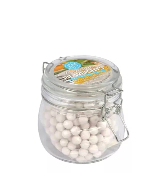 Pie Weights in Jar