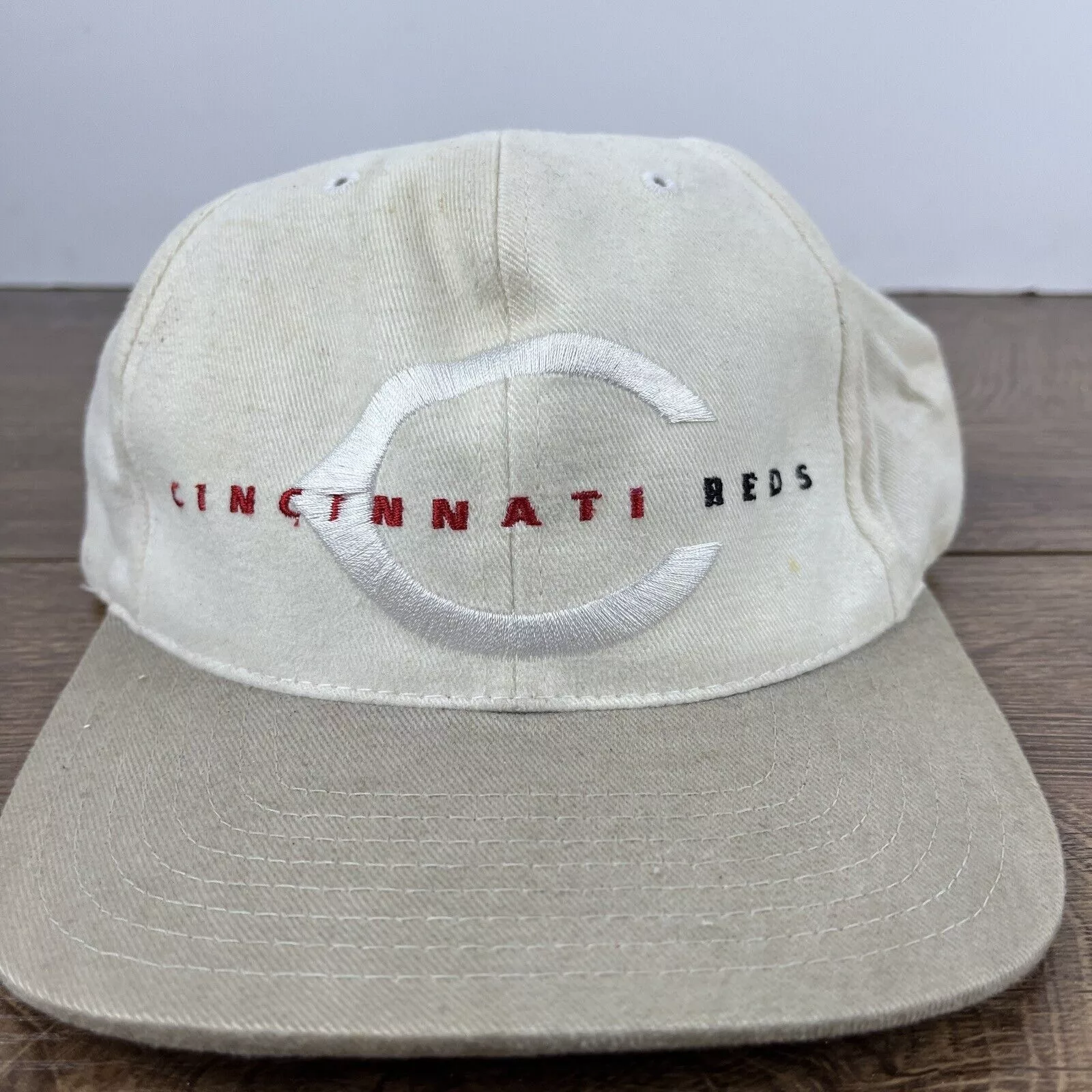 American Needle Hats Vintage Cincinnati Reds Hat American Needle Hat Adjustable A Brown
