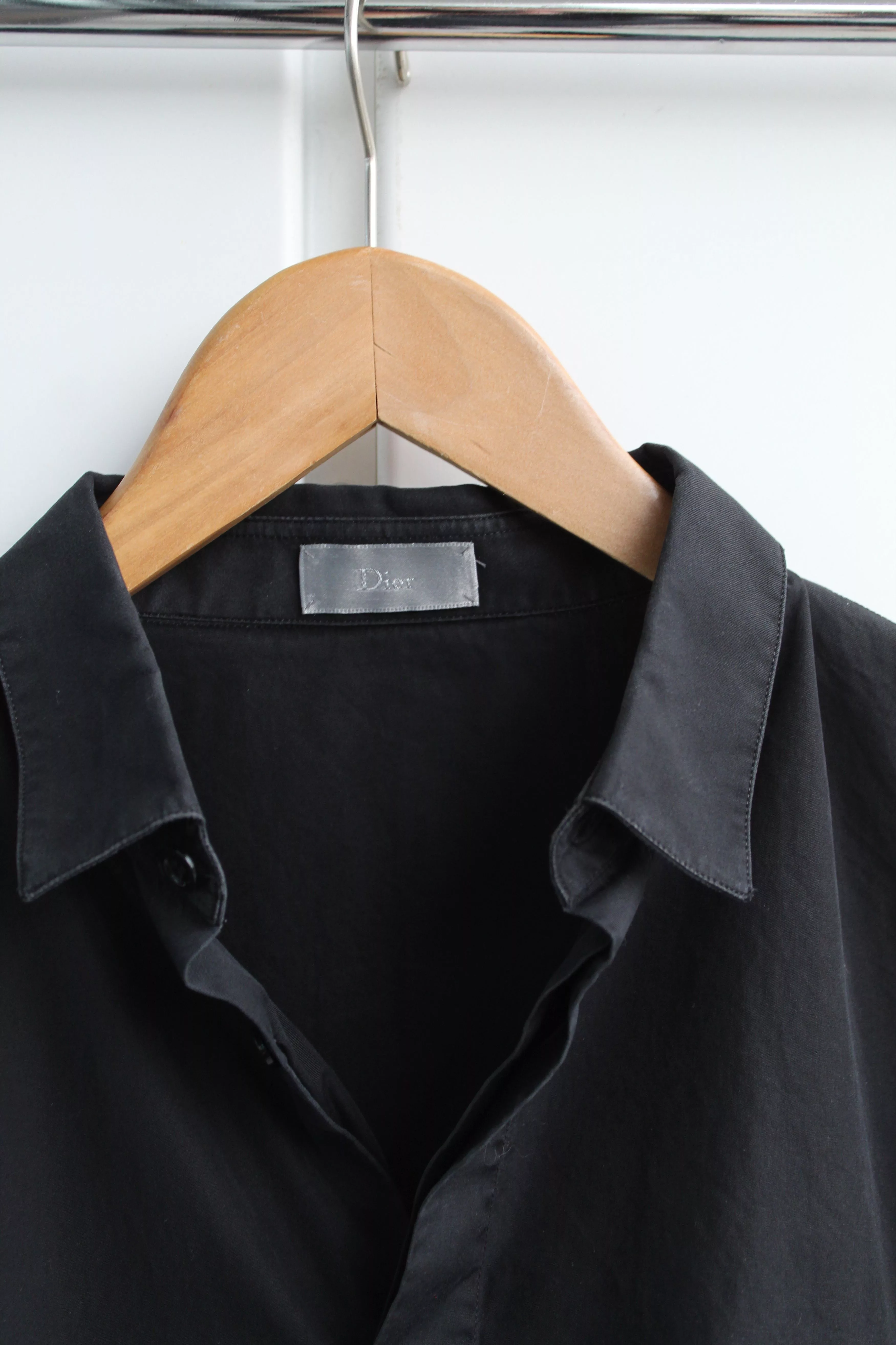 Dior Shirts Button Ups Dior Black Button-up Shirt