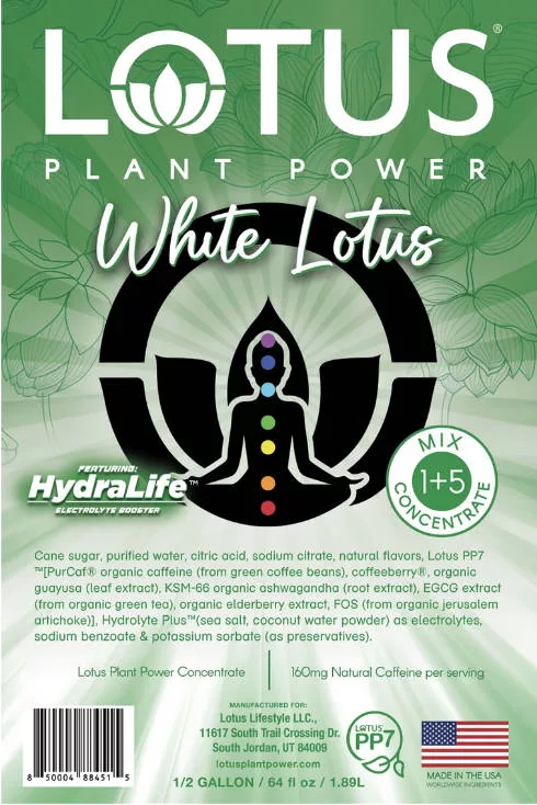 Lotus White 64 oz