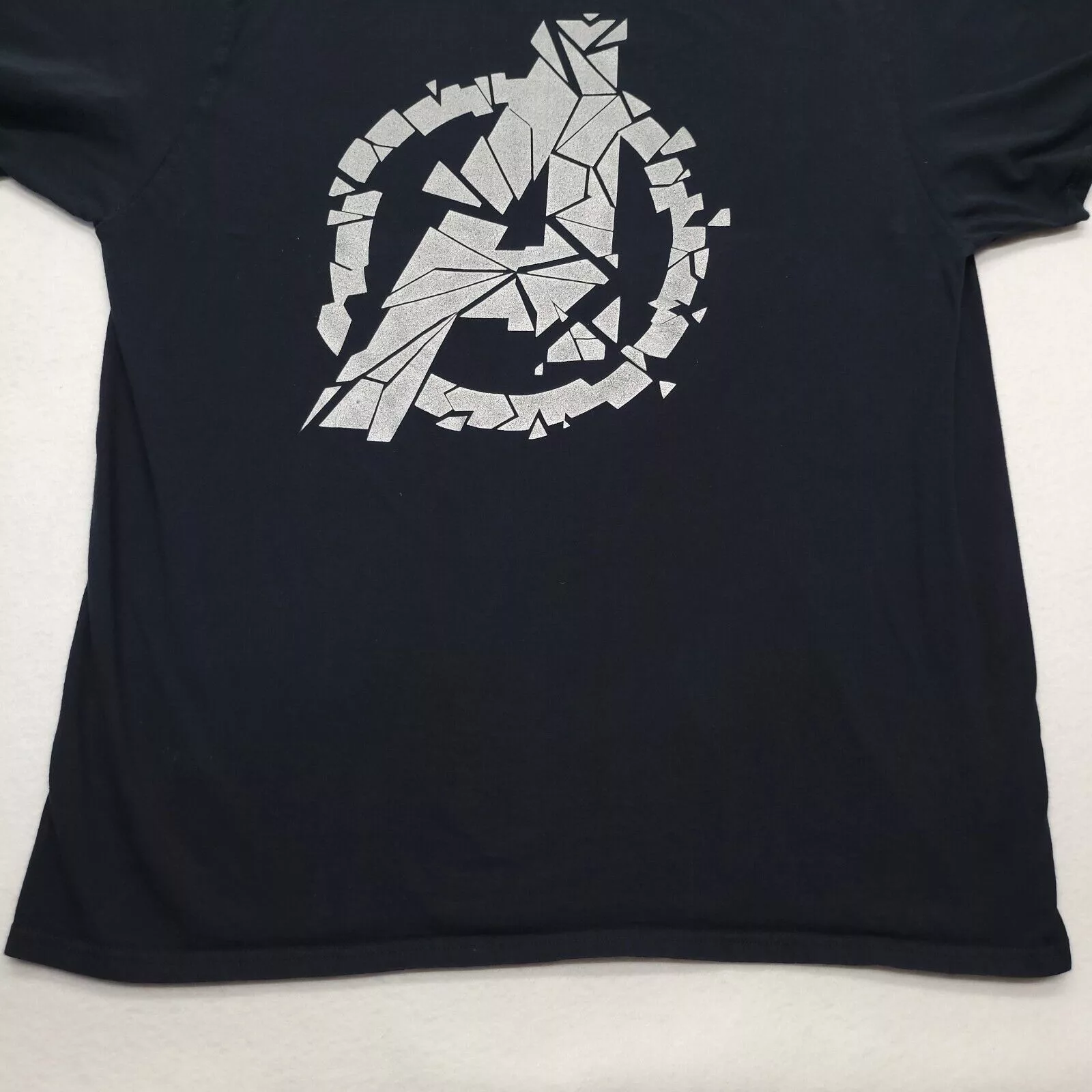 Marvel Comics Short Sleeve T Shirts Marvel Comics Marvel Avengers Endgame T-Shirt Adult Mens Size XL Black