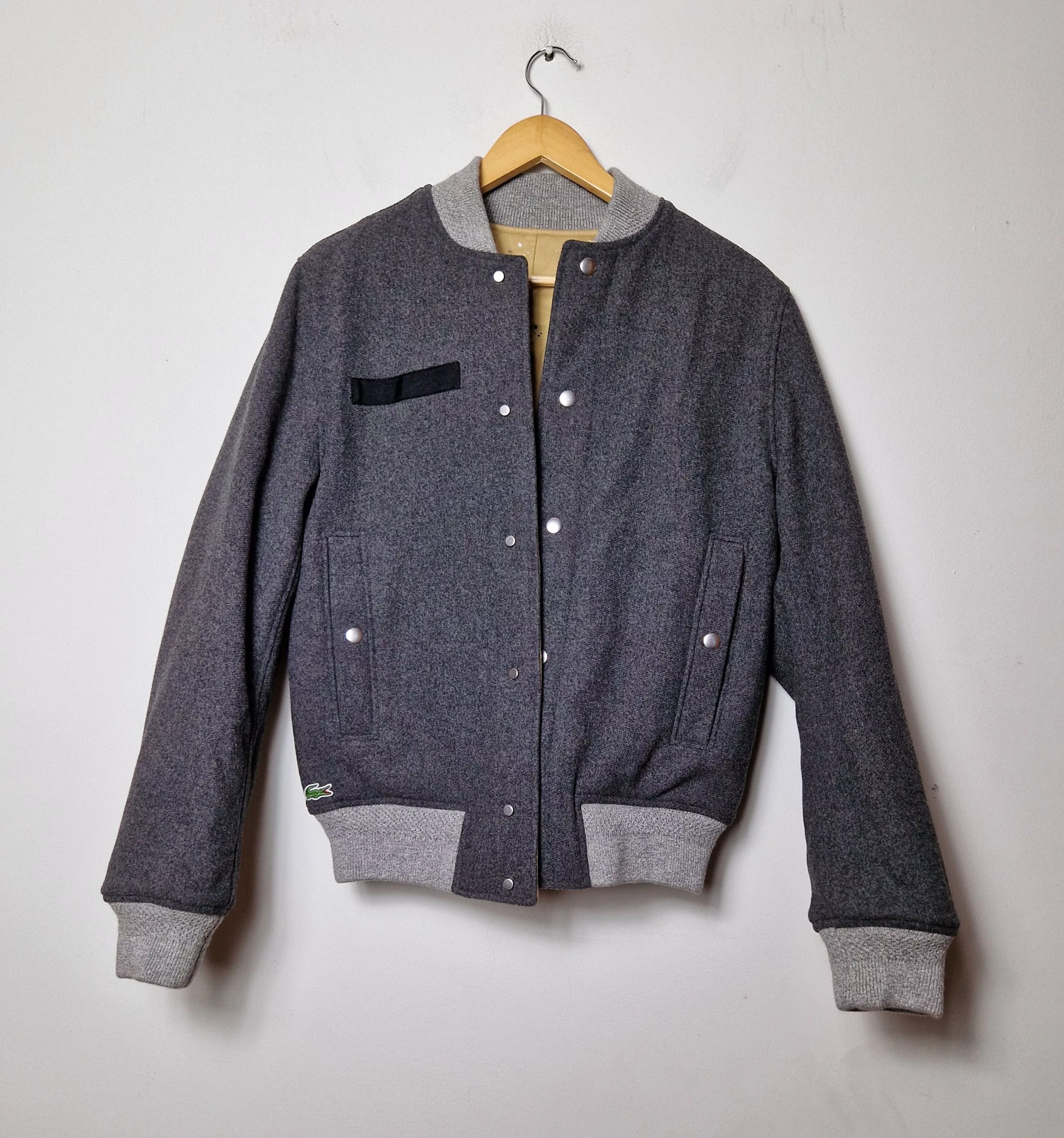Lacoste Bombers Lacoste Live Reversible Varsity Jacket Multi