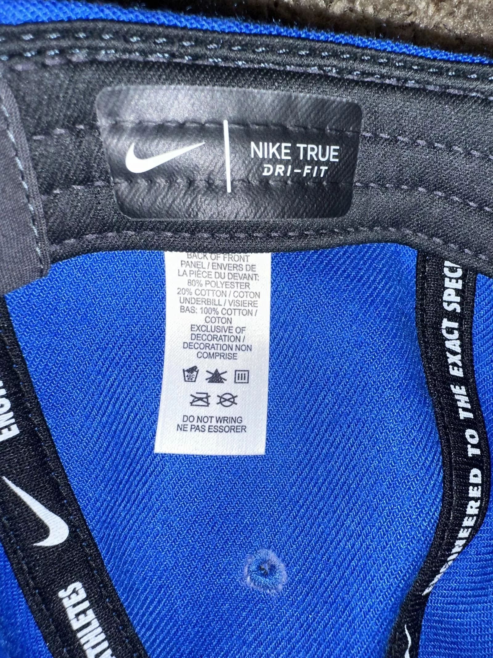 Nike Hats Nike Men’s Perfect Game PG Lettering Blue SnapBack