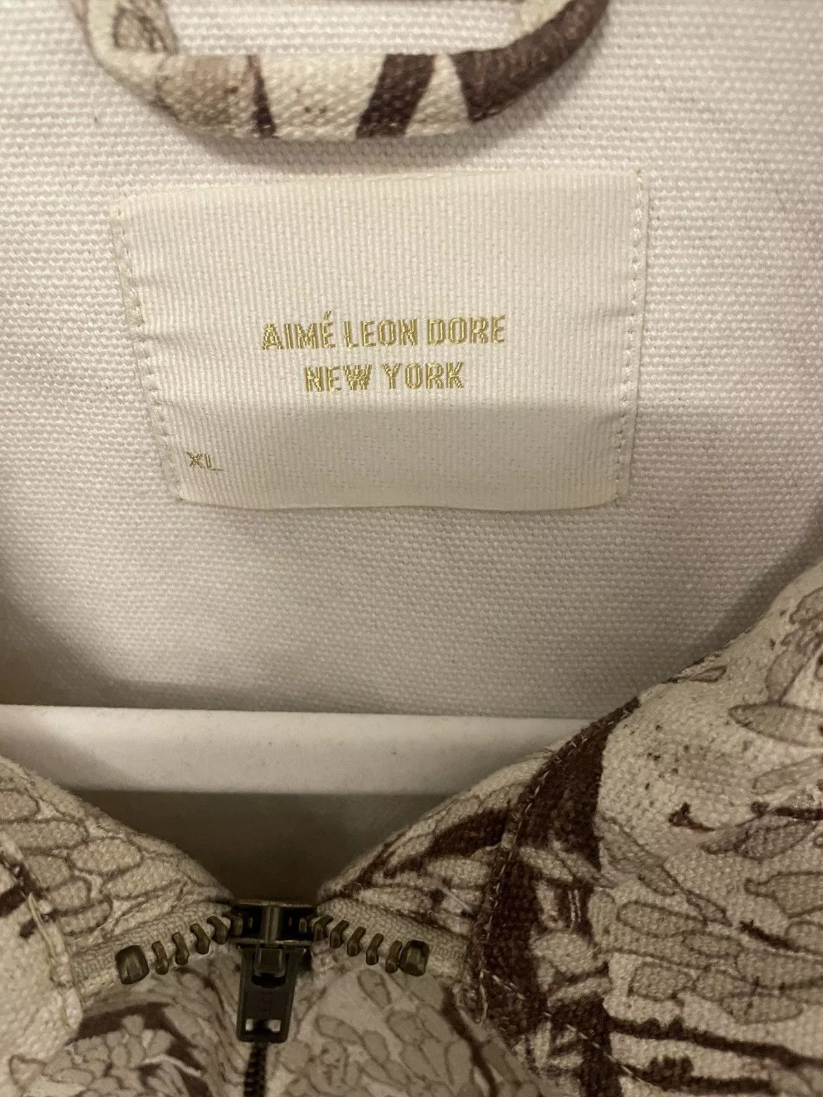 Aime Leon Dore Light Jackets Aime Leon Dore tree jacket Yellow