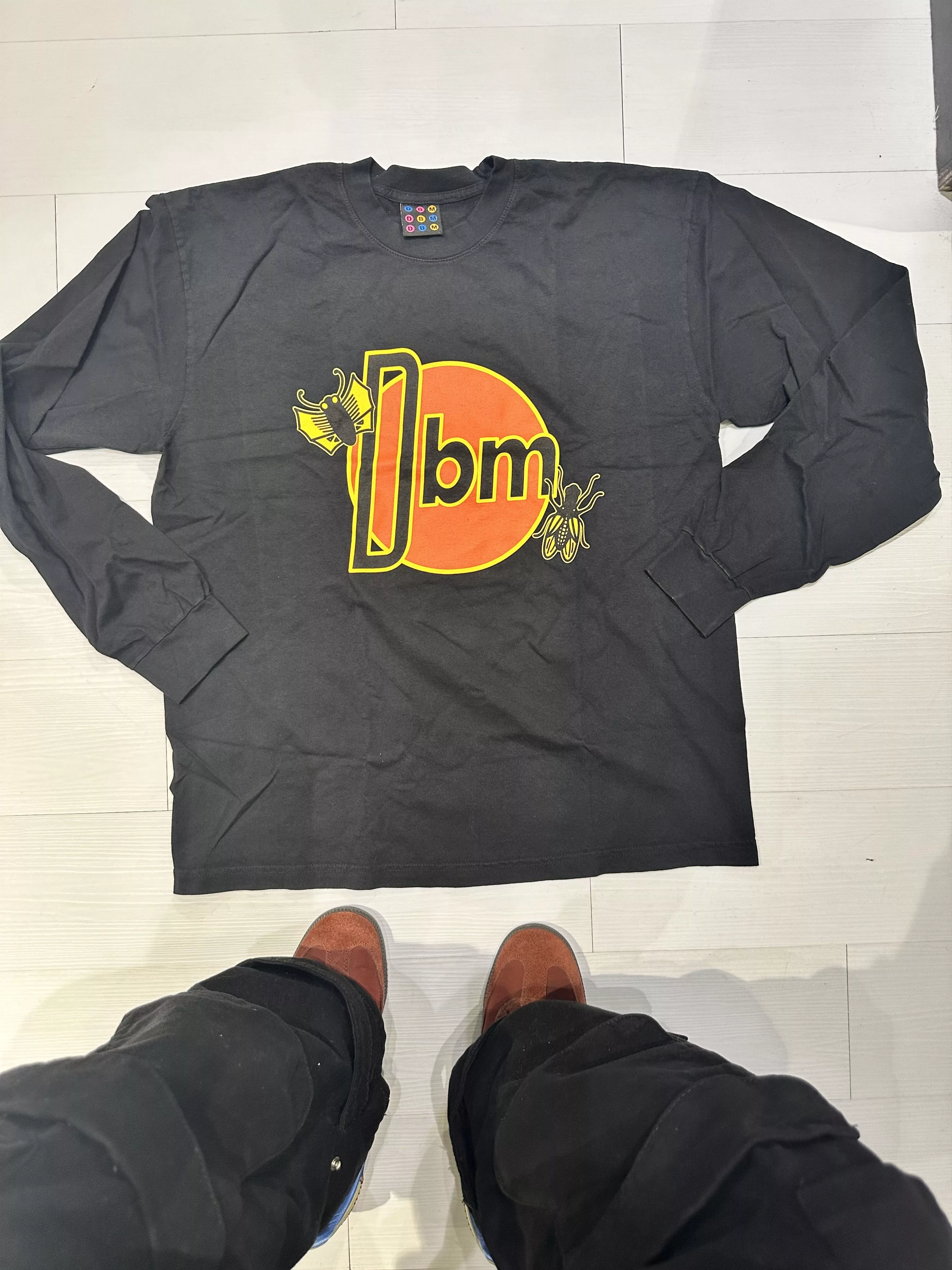 Dope.Boy.Magic Dbm Long Sleeve T Shirts Dope.Boy.Magic Dbm × Joe Freshgoods JOE FRESH GOODS DBM LONG SLEEVE Black