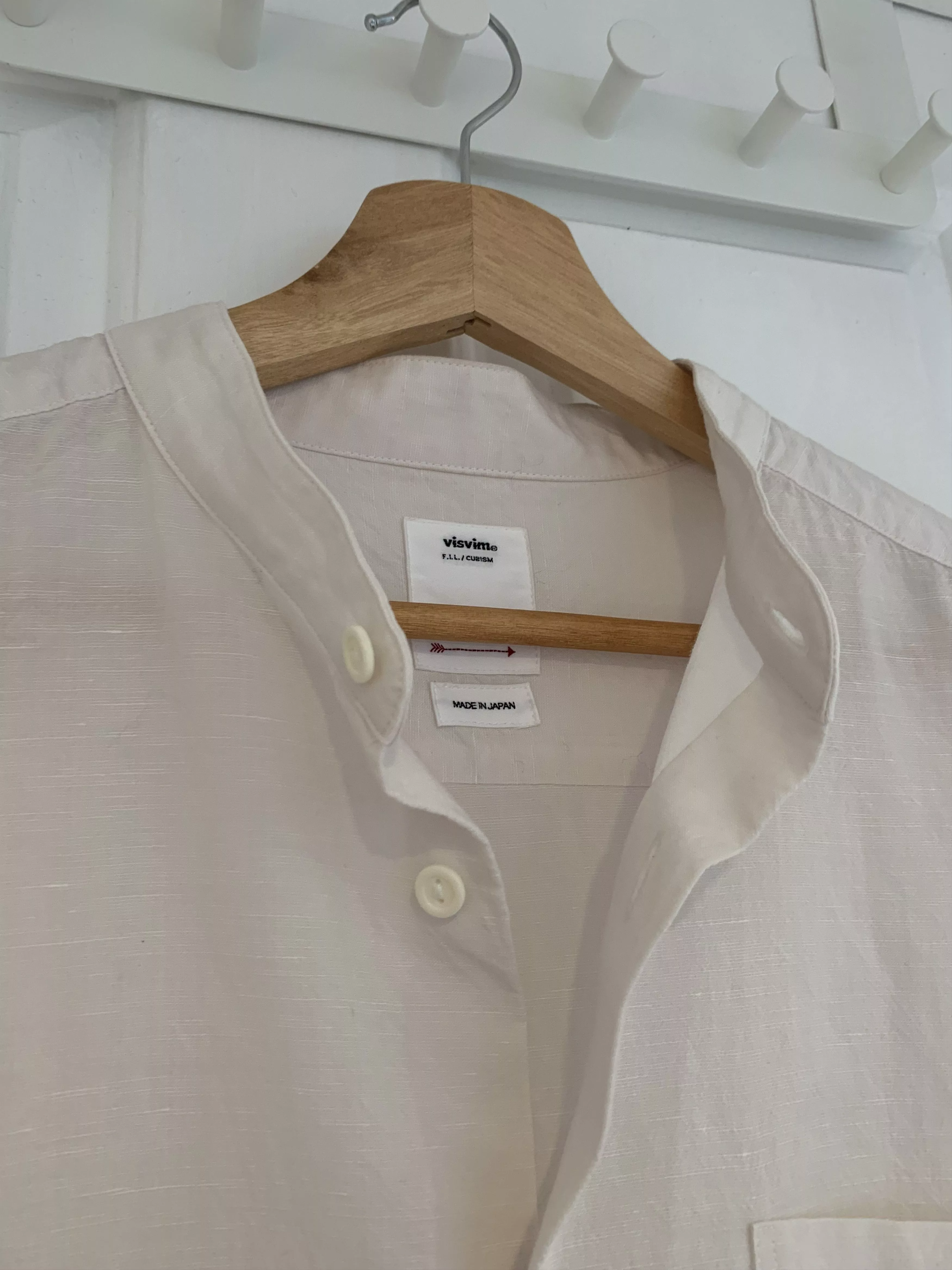 Visvim Shirts Button Ups Visvim INGALL II SHIRT White