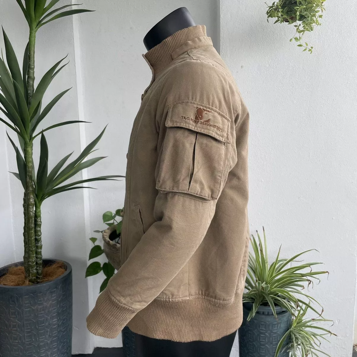 Other Bombers Other T&C Surf Design Jacket Brown