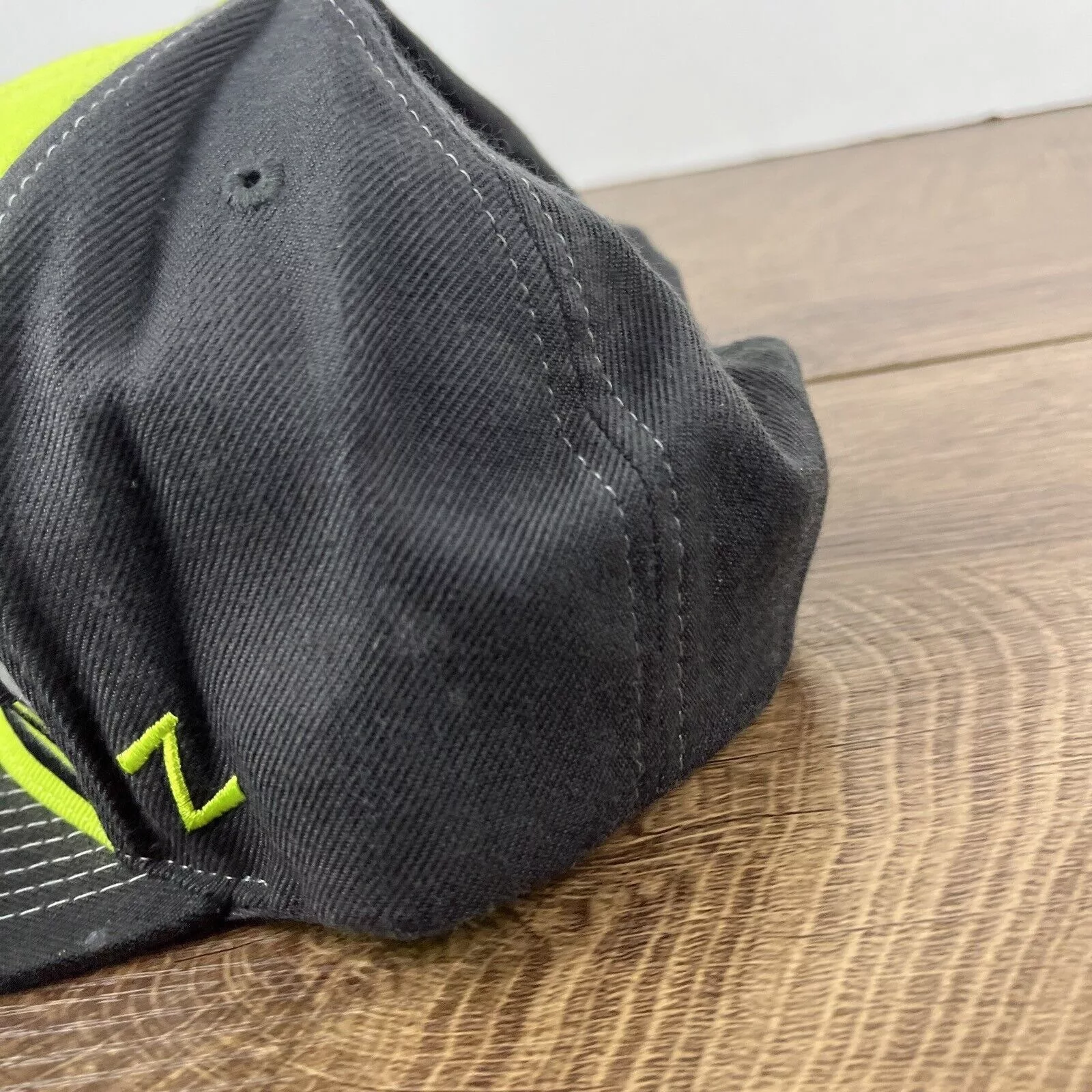 Other Hats Other Oregon Ducks Gray Green Hat Snapback Green Adjustable Hat Ad