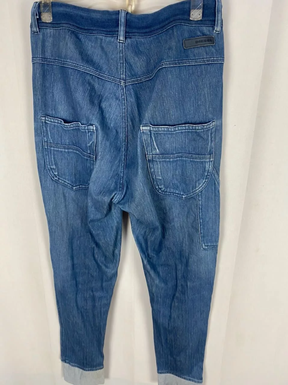Designer Sweatpants Joggers Designer × Diesel × Other 🔥unisex🔥Diesel patchwork design joggerpants size 26-33 Blue
