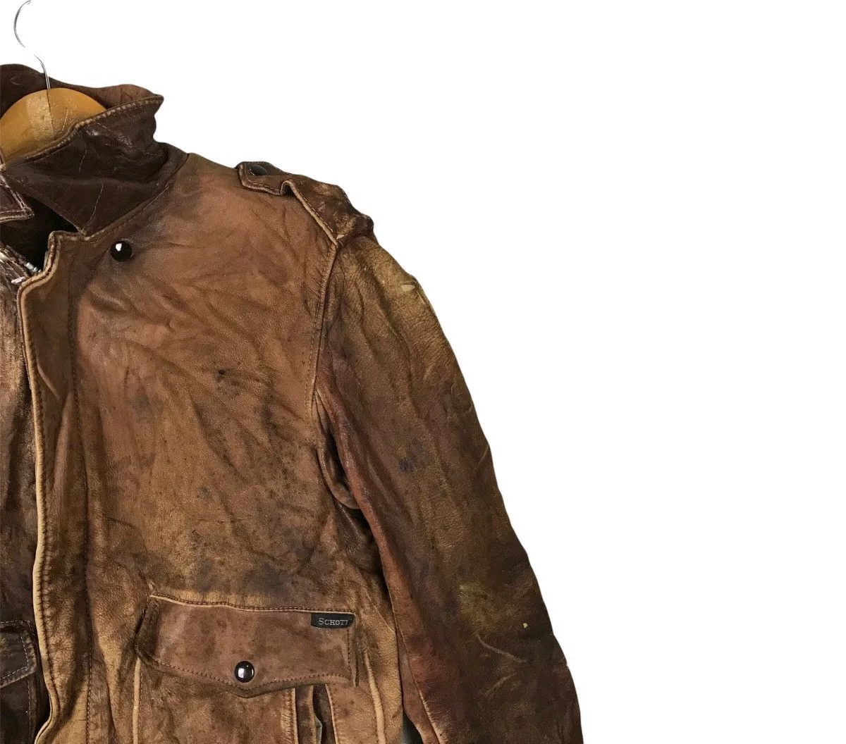 Schott Leather Jackets Schott Leather jacket Brown