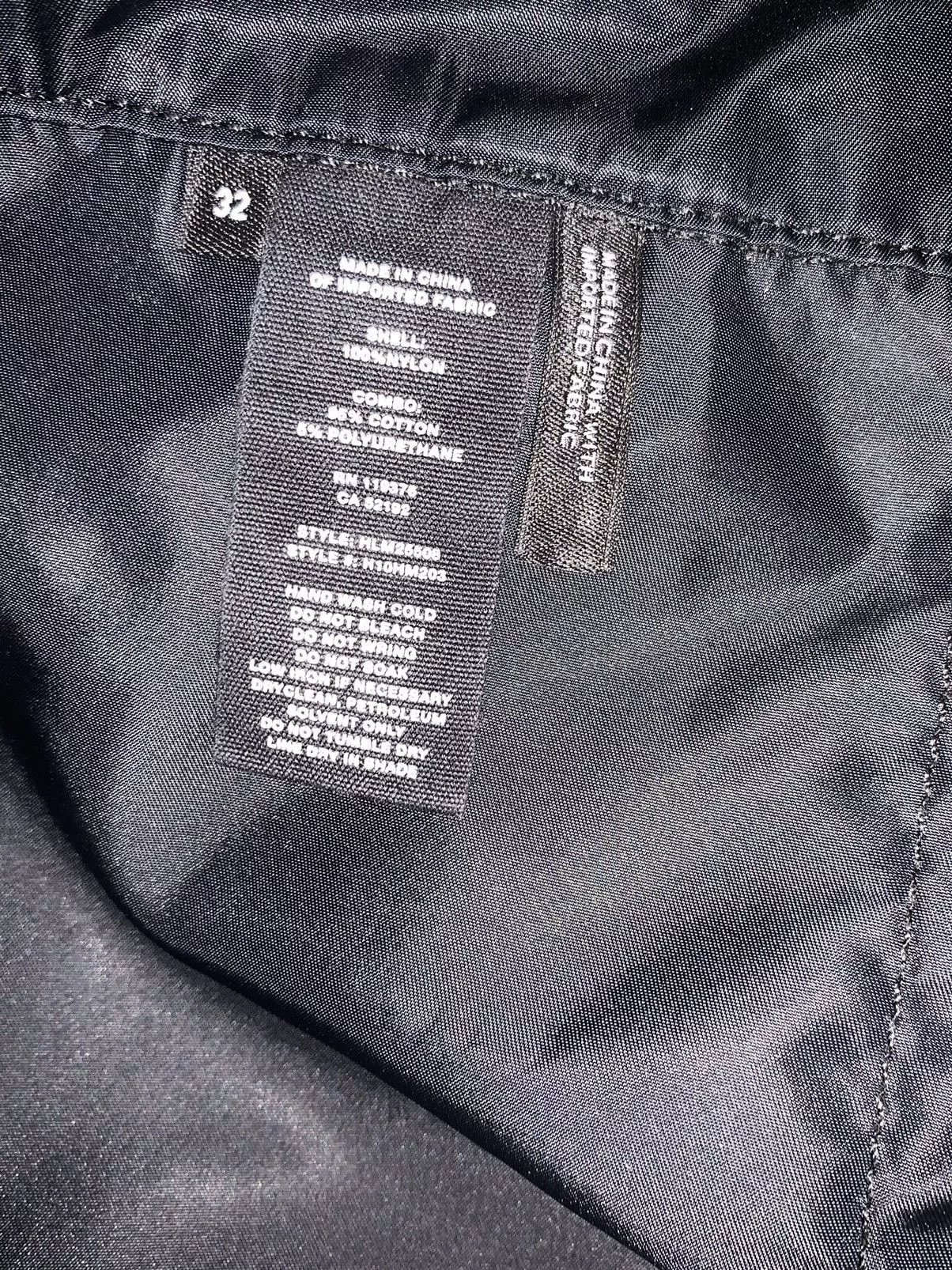 Helmut Lang Casual Pants Helmut Lang Nylon Inside Out Pant Black