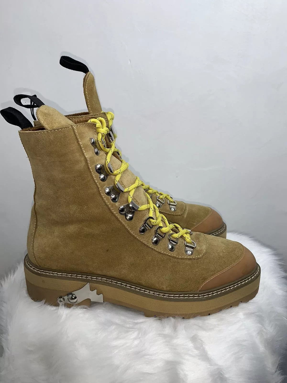 Off-White Boots Off-White Off white Virgil Abloh Boots Brown
