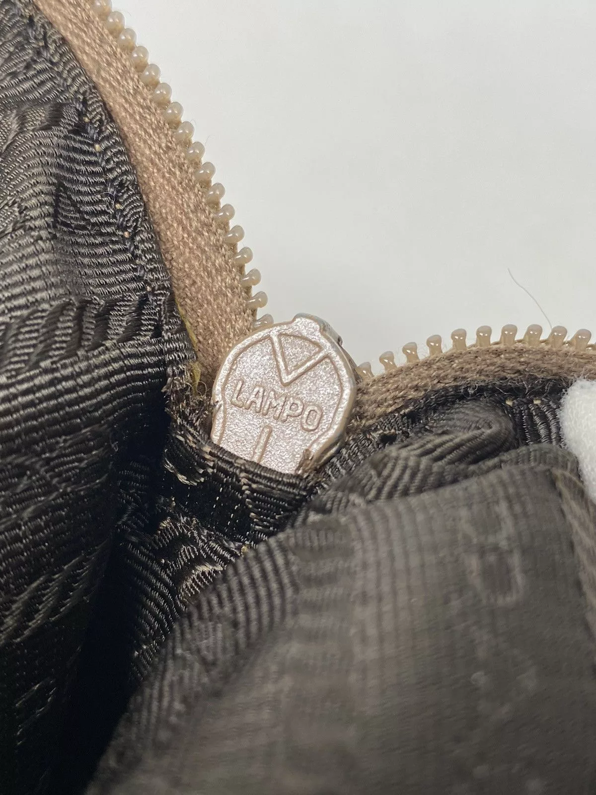 Prada Shoulder Bags Prada Tessuto Nylon Shoulder Bag Beige