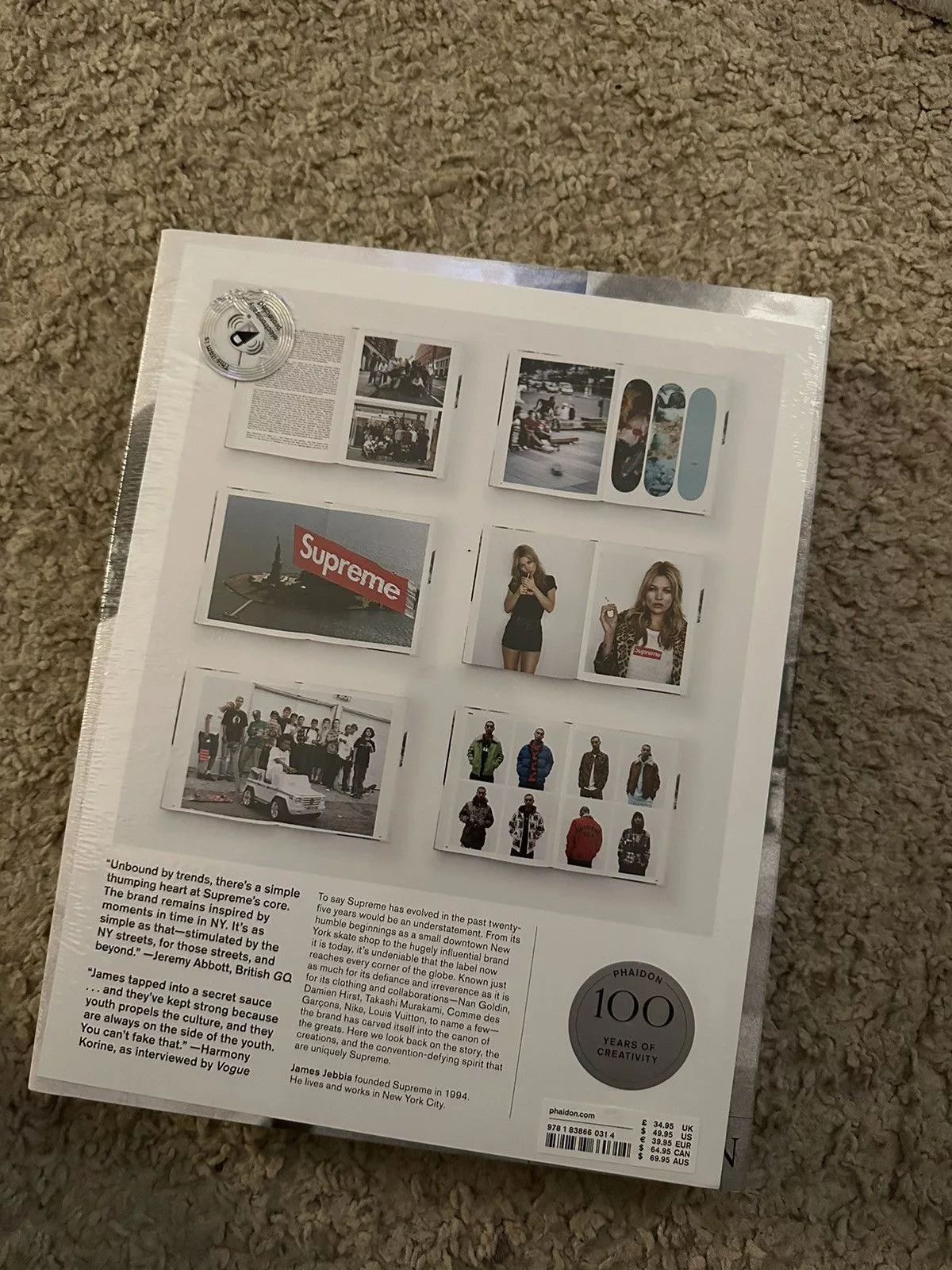 Supreme Supreme SUPREME HARD COVER BOOK White