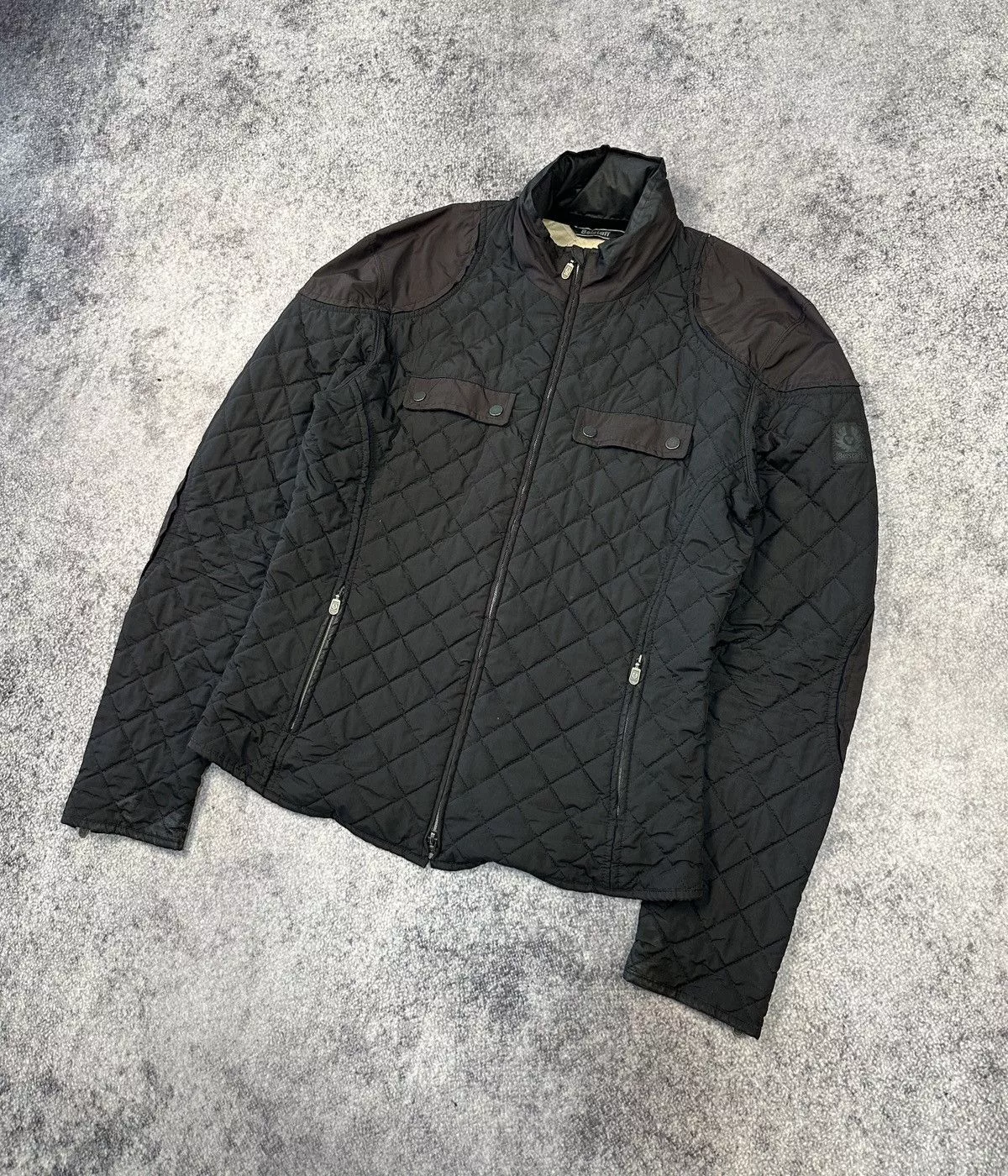 Belstaff Jackets Belstaff × Vintage Vintage Belstaff Jacket Streetwear Rare Moto Casual M Black