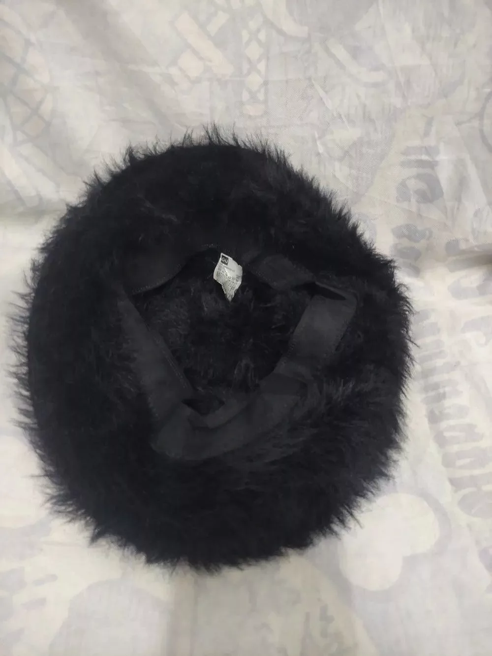 GU Hats GU FUR MOHAIR BUCKET HAT Black