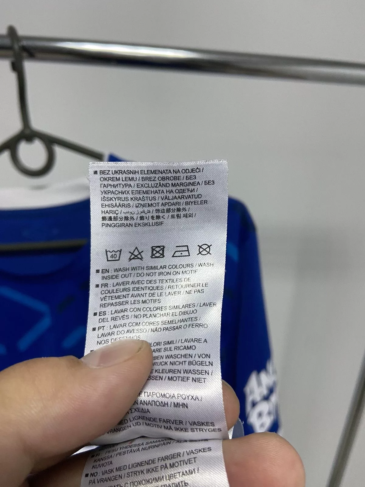 Umbro Short Sleeve T Shirts Umbro × Vintage Umbro Everton SportPesa Angry Birds Big Logo Vintage T shirt Blue