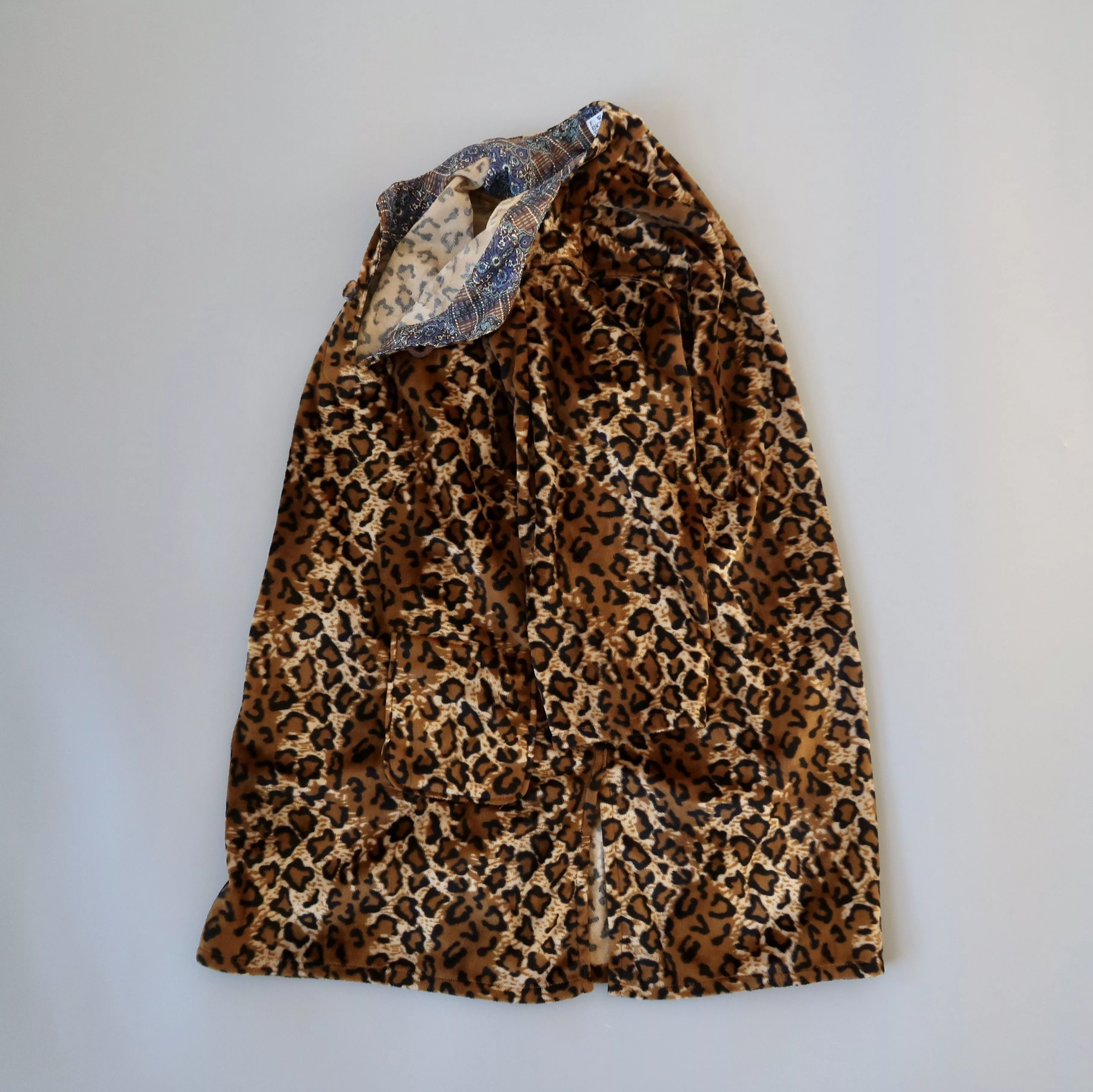 Engineered Garments Blouses FWK Engineered Garments Leopard Velour Tunic Pullover 2 Multi